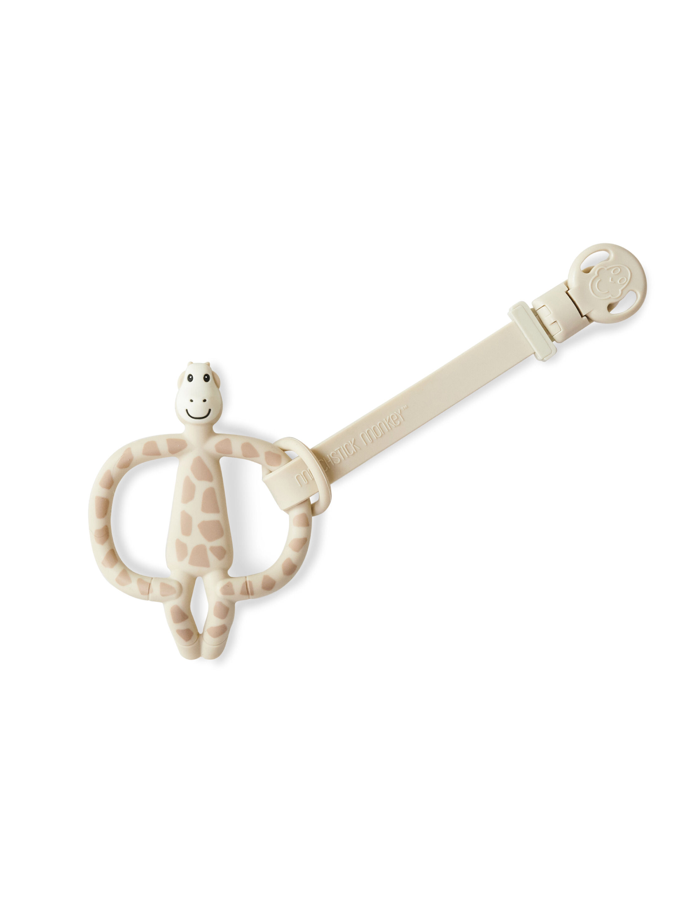 مجموعة مشابك لهاية من ماتشستيك مونكي - قطعتان بتصميم أسد وزرافة image number 3