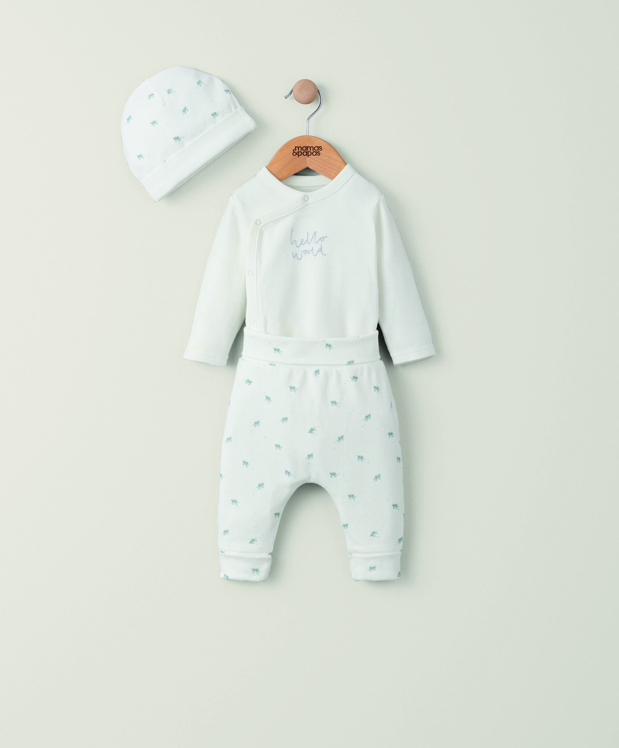 طقم ماي فيرست اوتفيت أزرق- 3 قطع image number 1