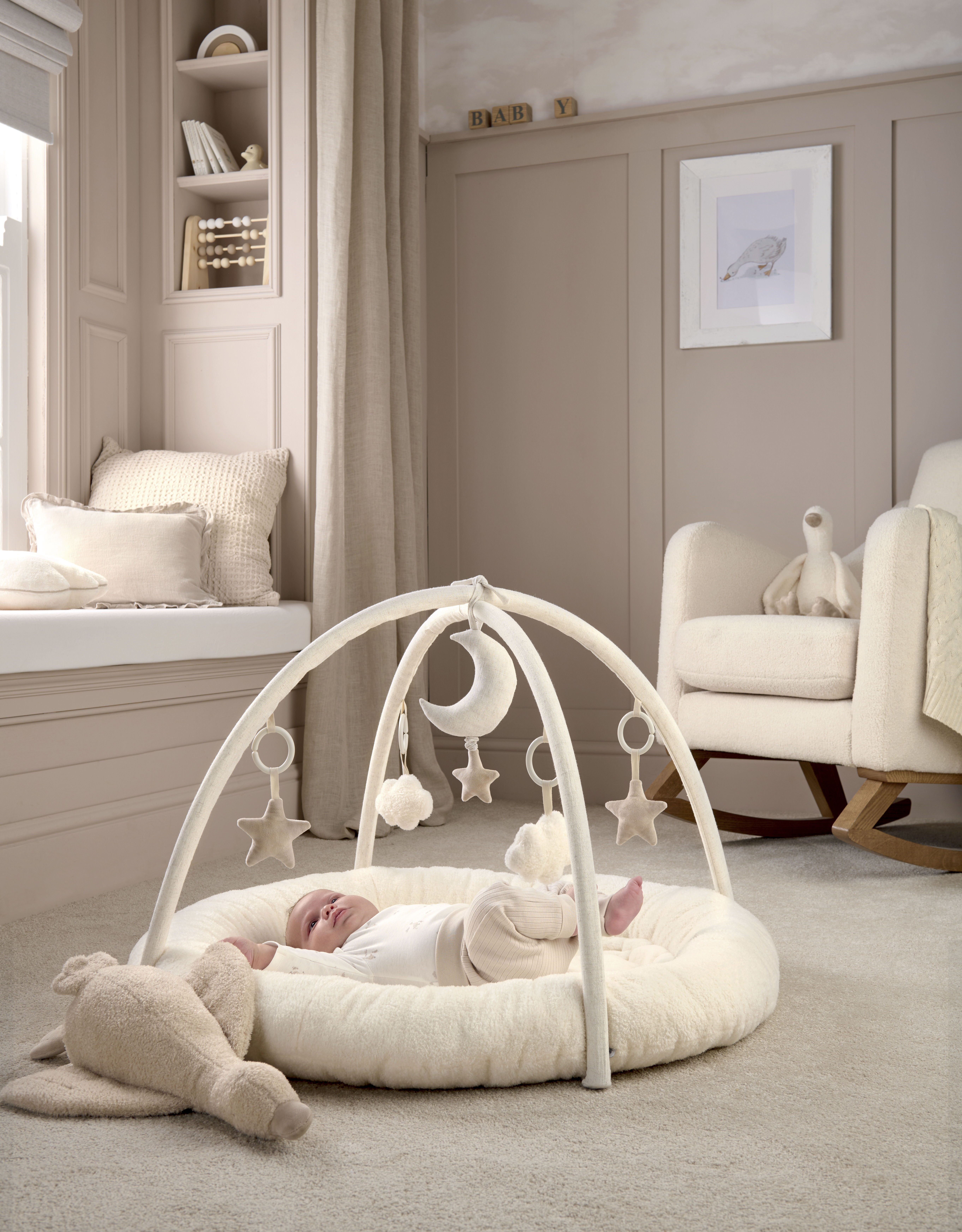 مفرش لعب بدمية بطة - ويلكم تو ذا ورلد داكلينج