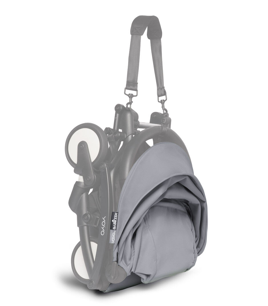 مجموعة مقعد عربة أطفال يويو من 6 أشهر فأكثر - رمادي image number 2