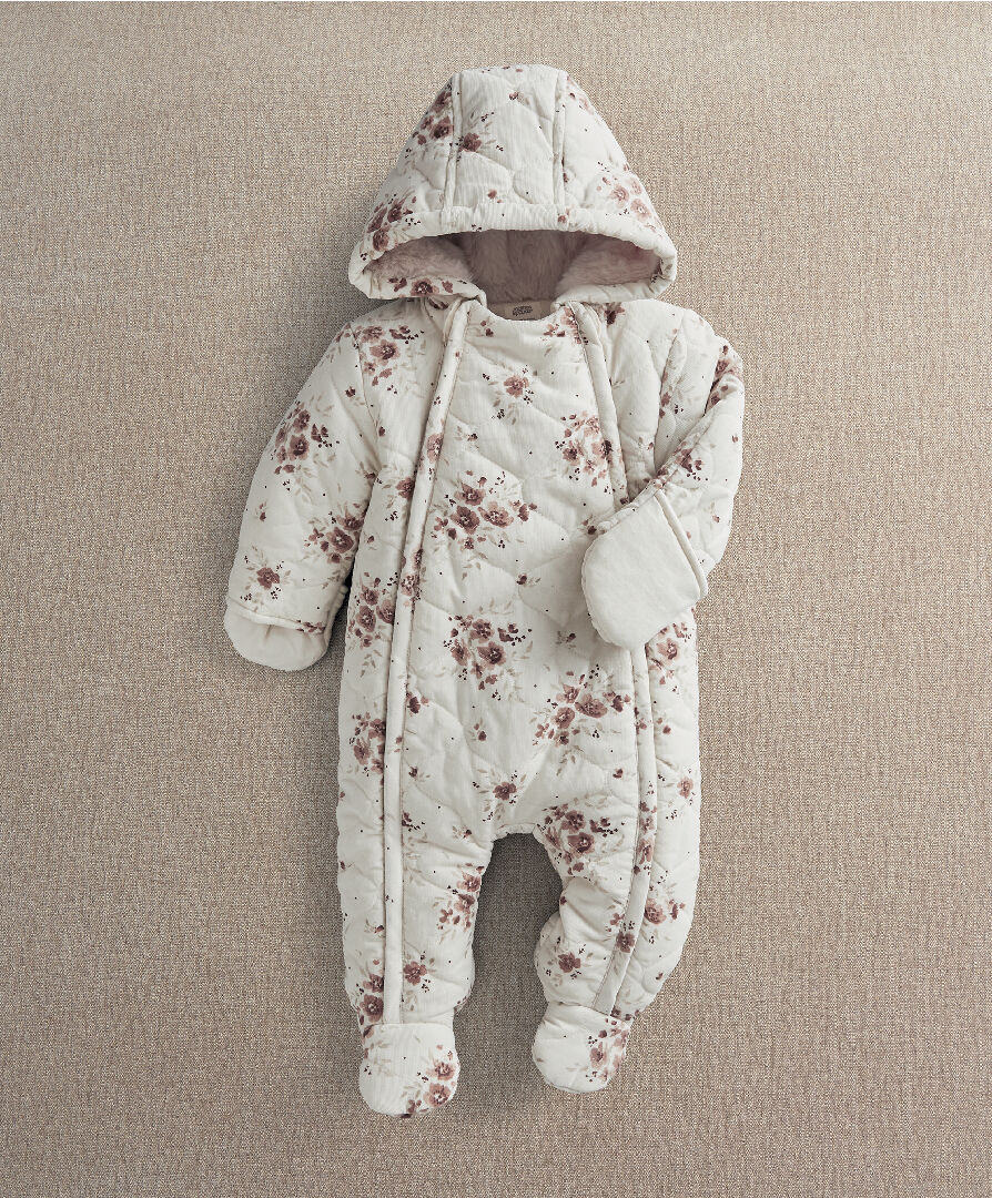 Ditsy Print Pramsuit image number 3