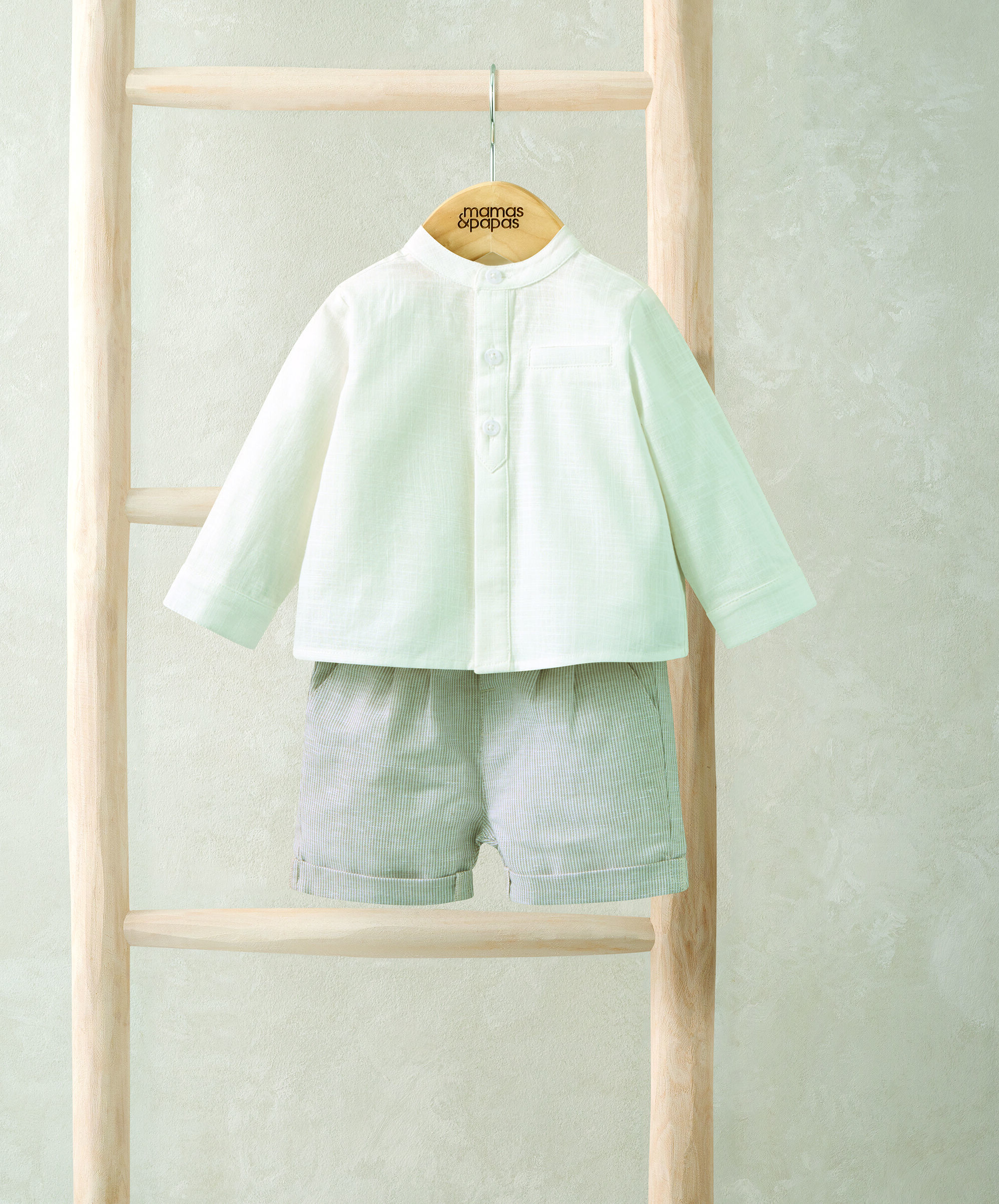 طقم قميص تونيك وشورت، قطعتين image number 1