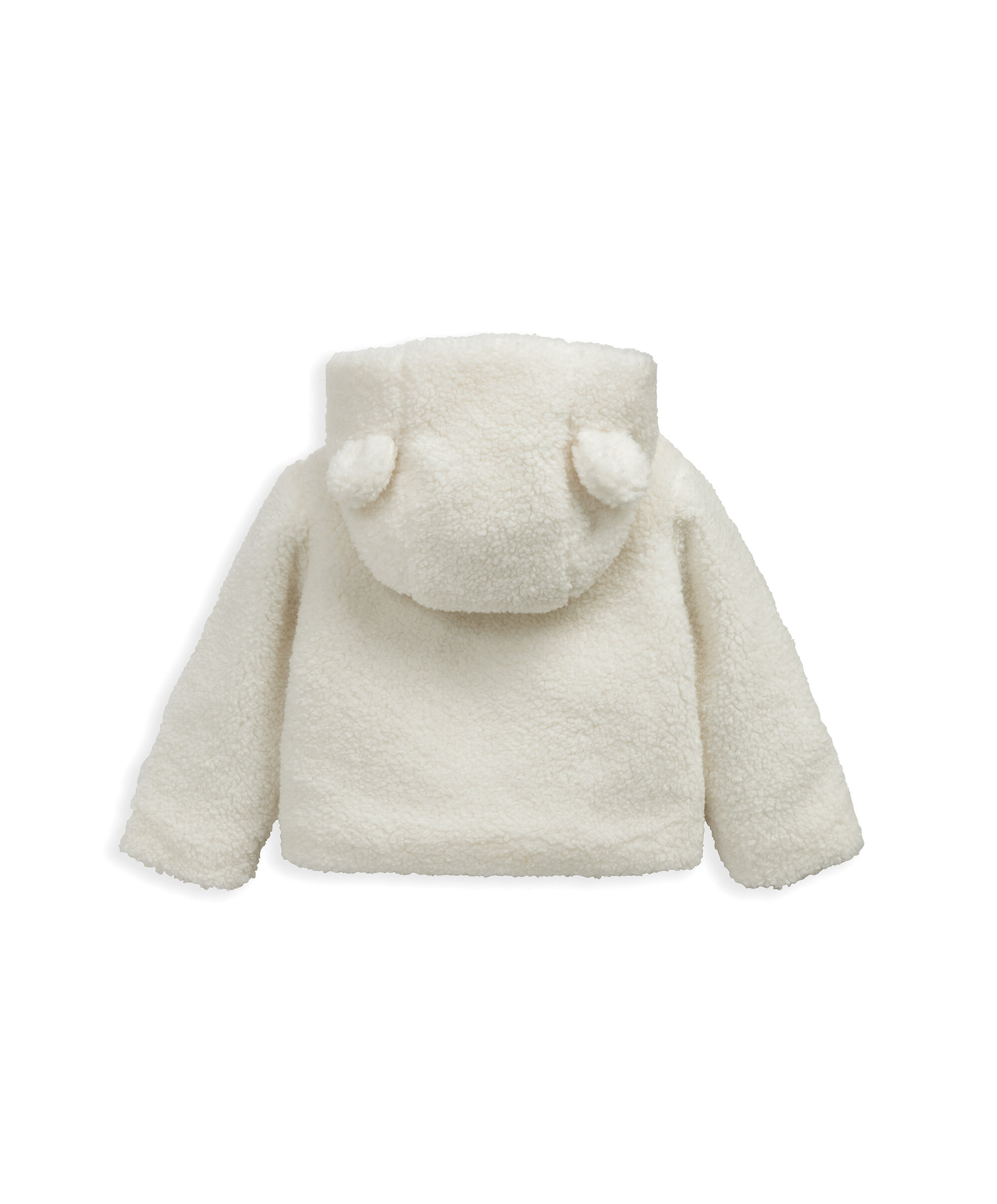 جاكيت قماش ناعم كريمي image number 3