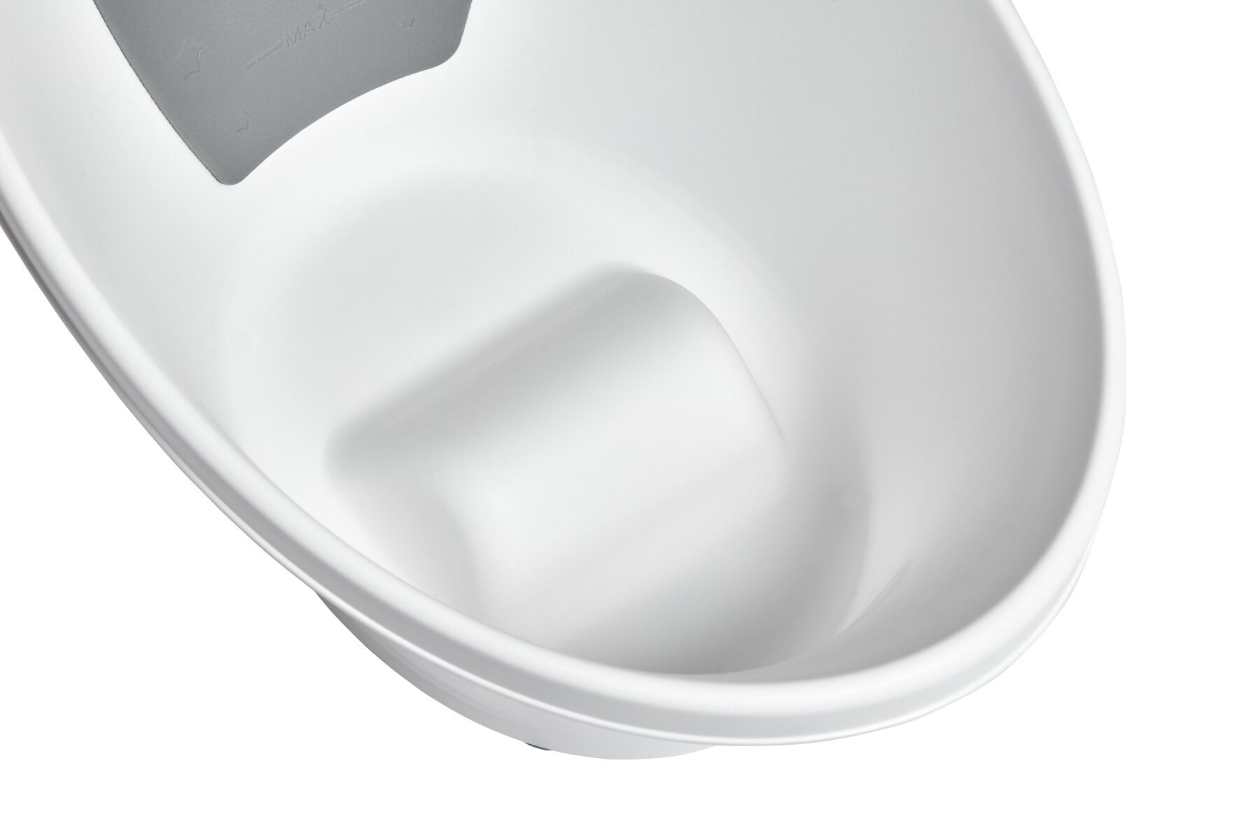 حوض استحمام شناغل - أبيض ورمادي image number 6