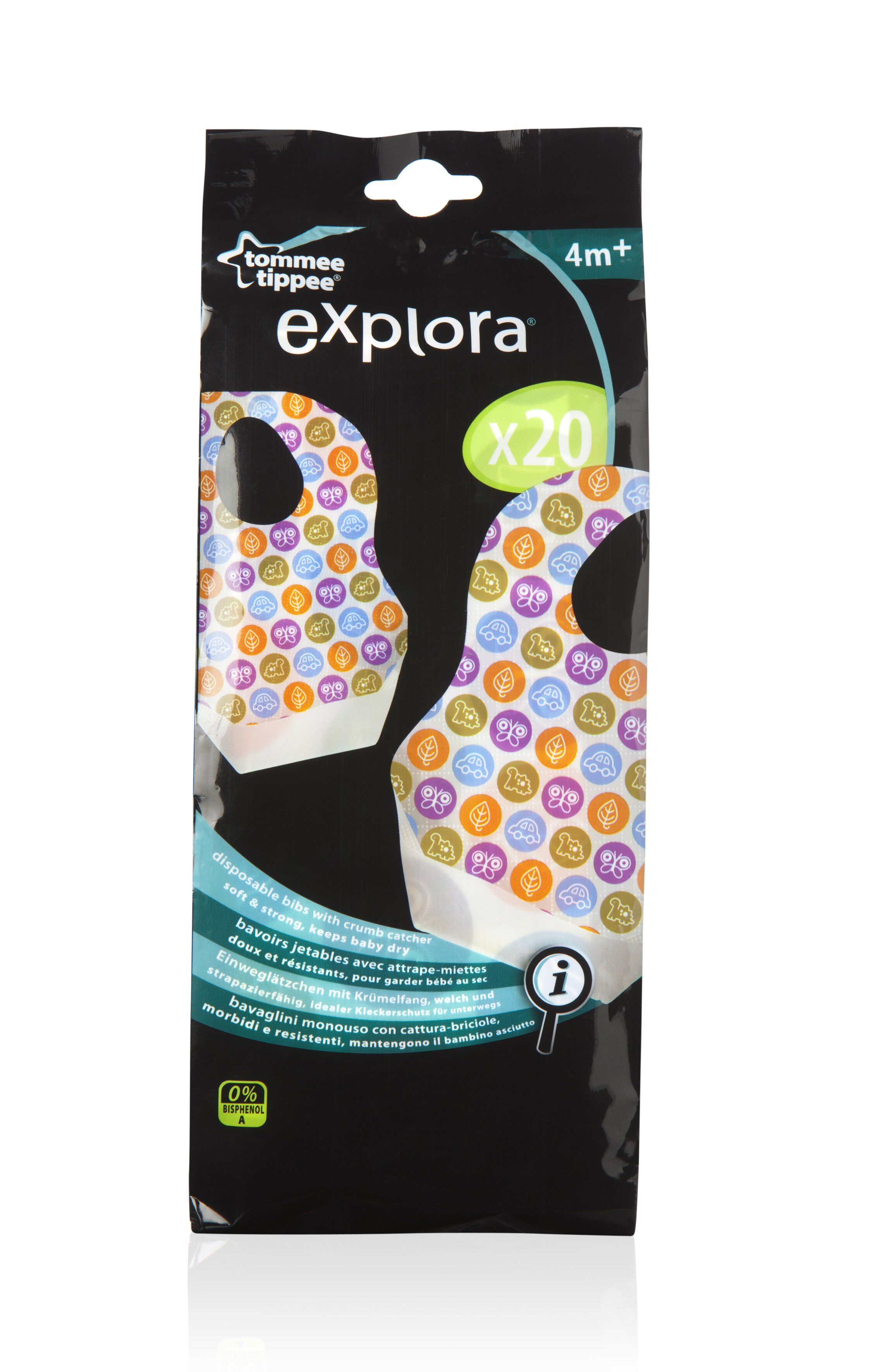 طقم صدريات إكسبلورا للاستخدام مرة واحدة - 20 قطعة image number 1