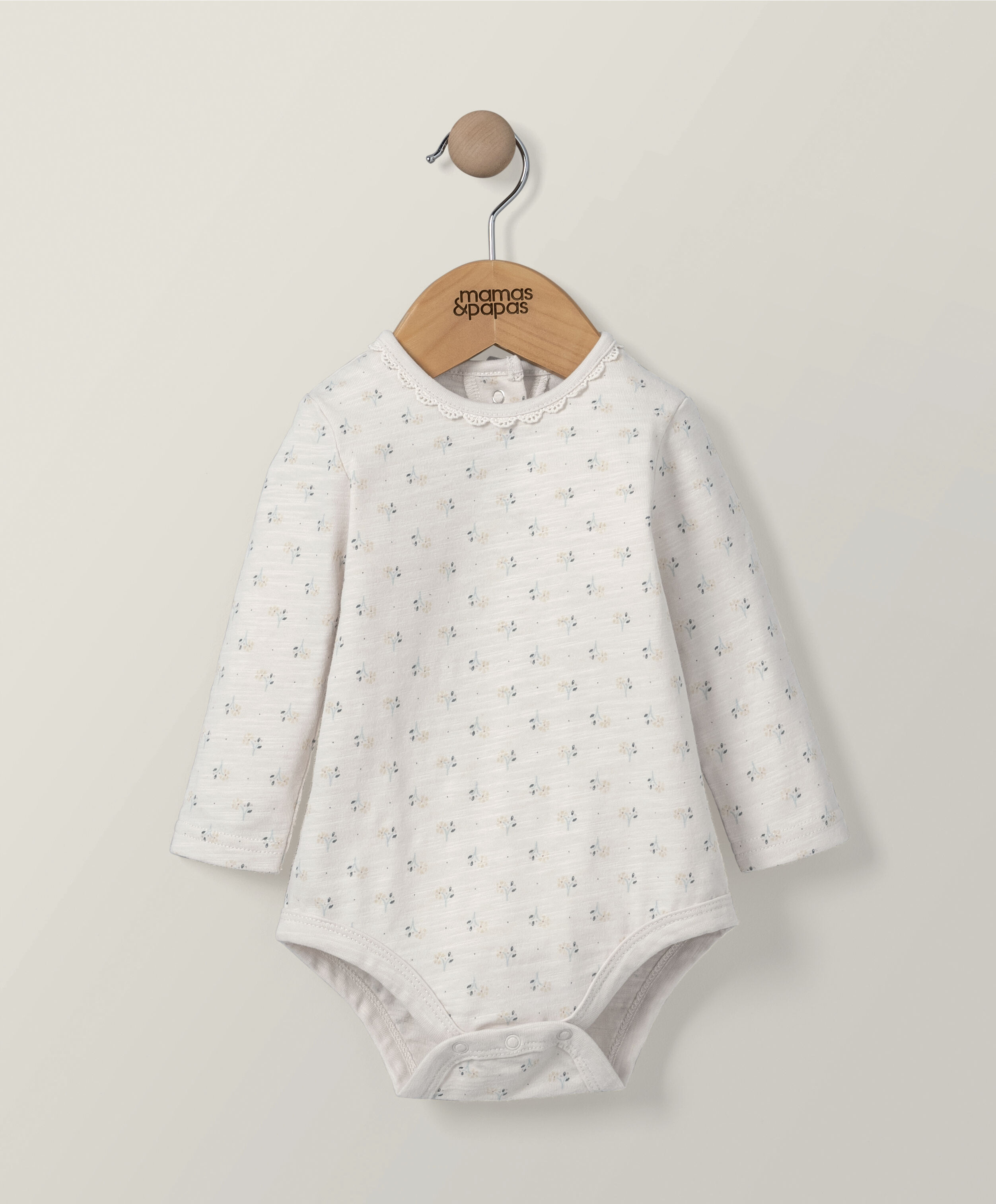 لباس قطعة واحدة جيرسيه ناعم بنقشة بالكامل