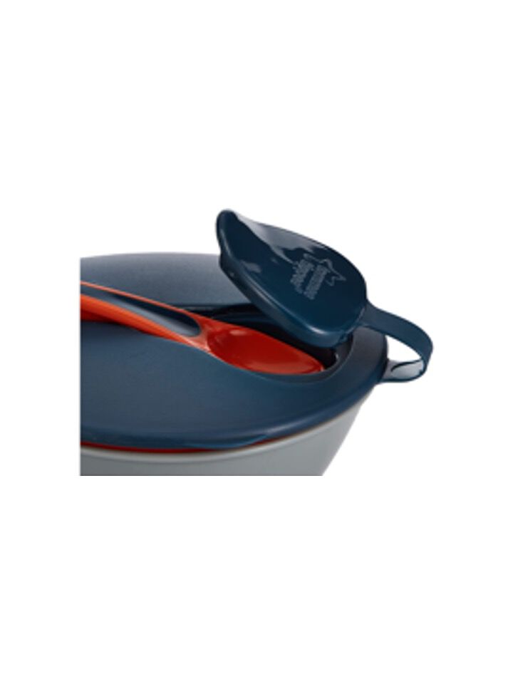 وعاء طعام إكسبلورا سهل الغرف بغطاء وملعقة من تومي تيبي - قطعتان image number 3