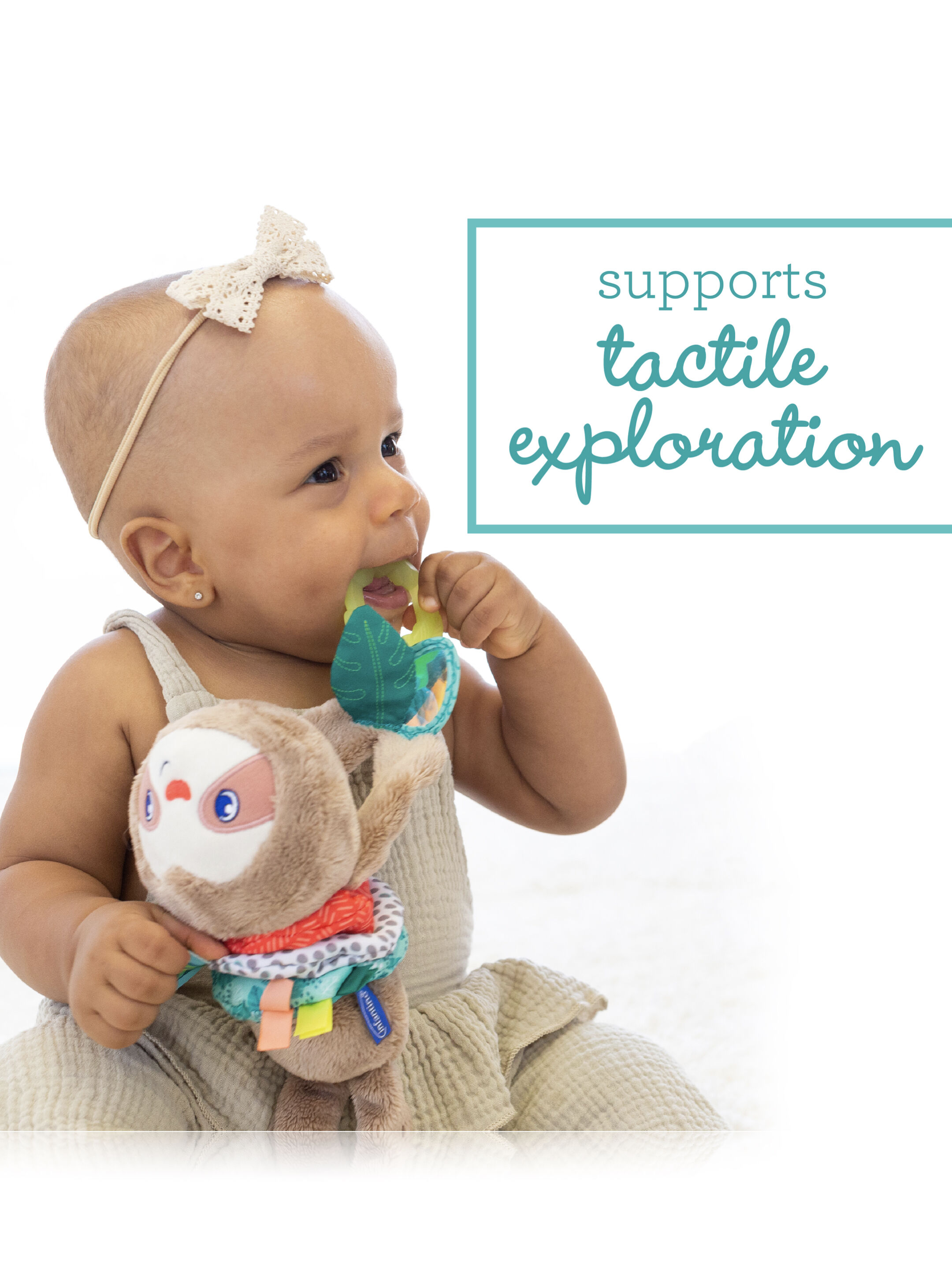 دمية موسيقية متحركة بتصميم حيوان الكسلان من إنفانتينو image number 5