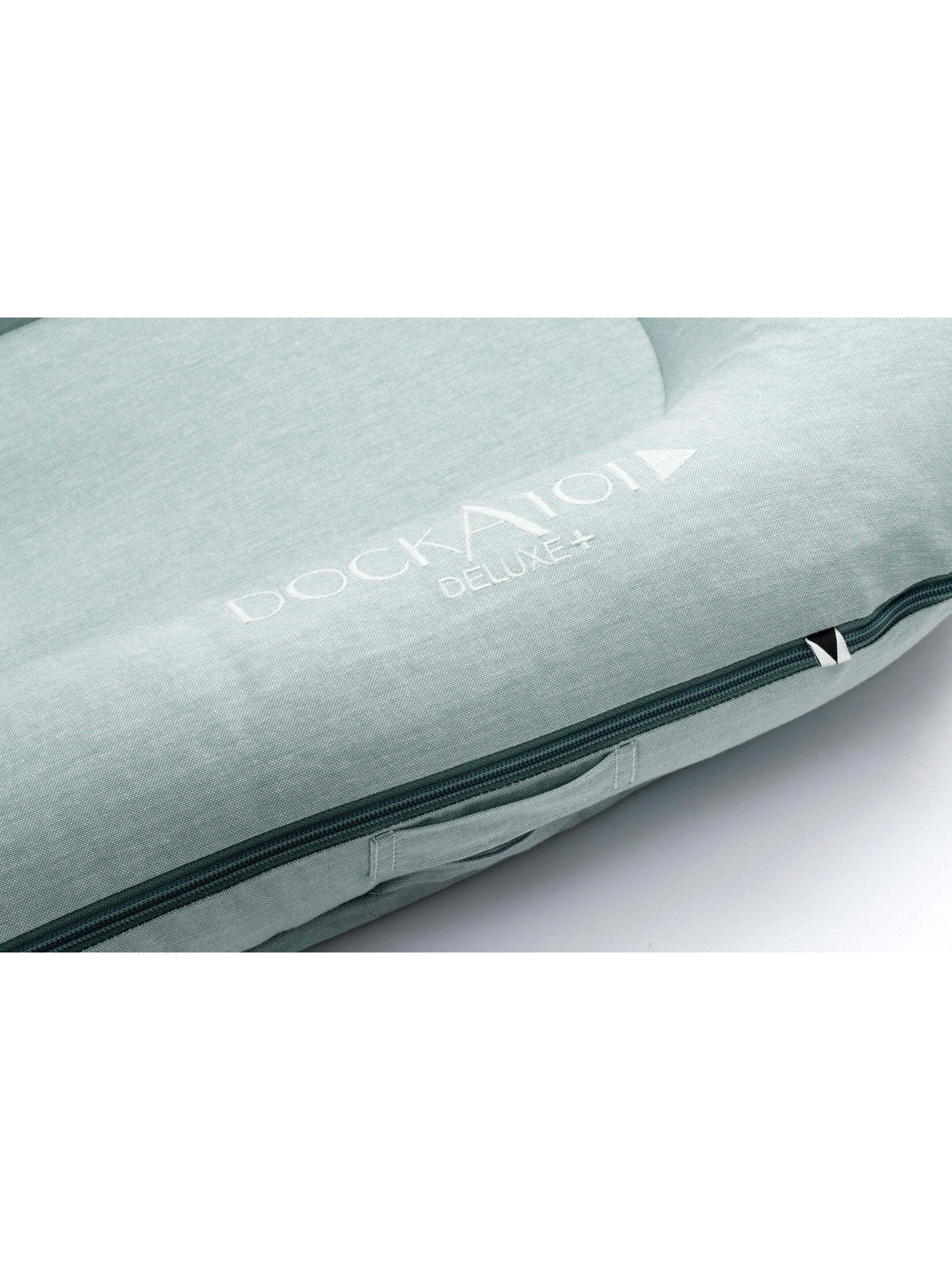 مهد ديلوكس+ لحديثي الولادة من دوك ايه توت - أزرق شامبراي image number 6