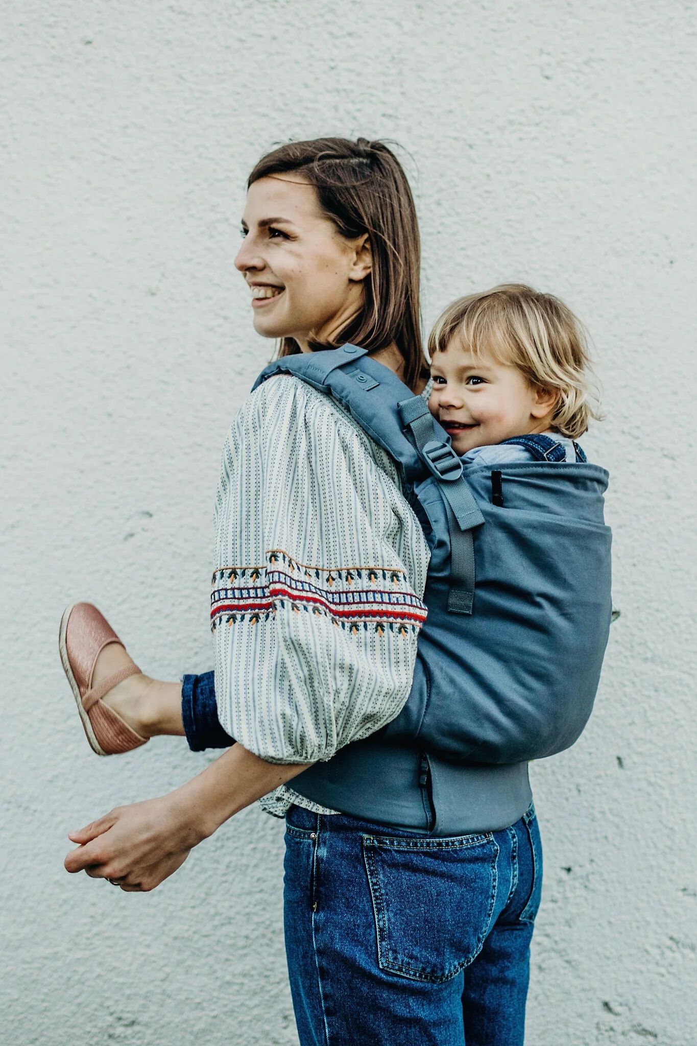 حمالة أطفال قابلة للتعديل بوبا إكس - رمادي image number 5