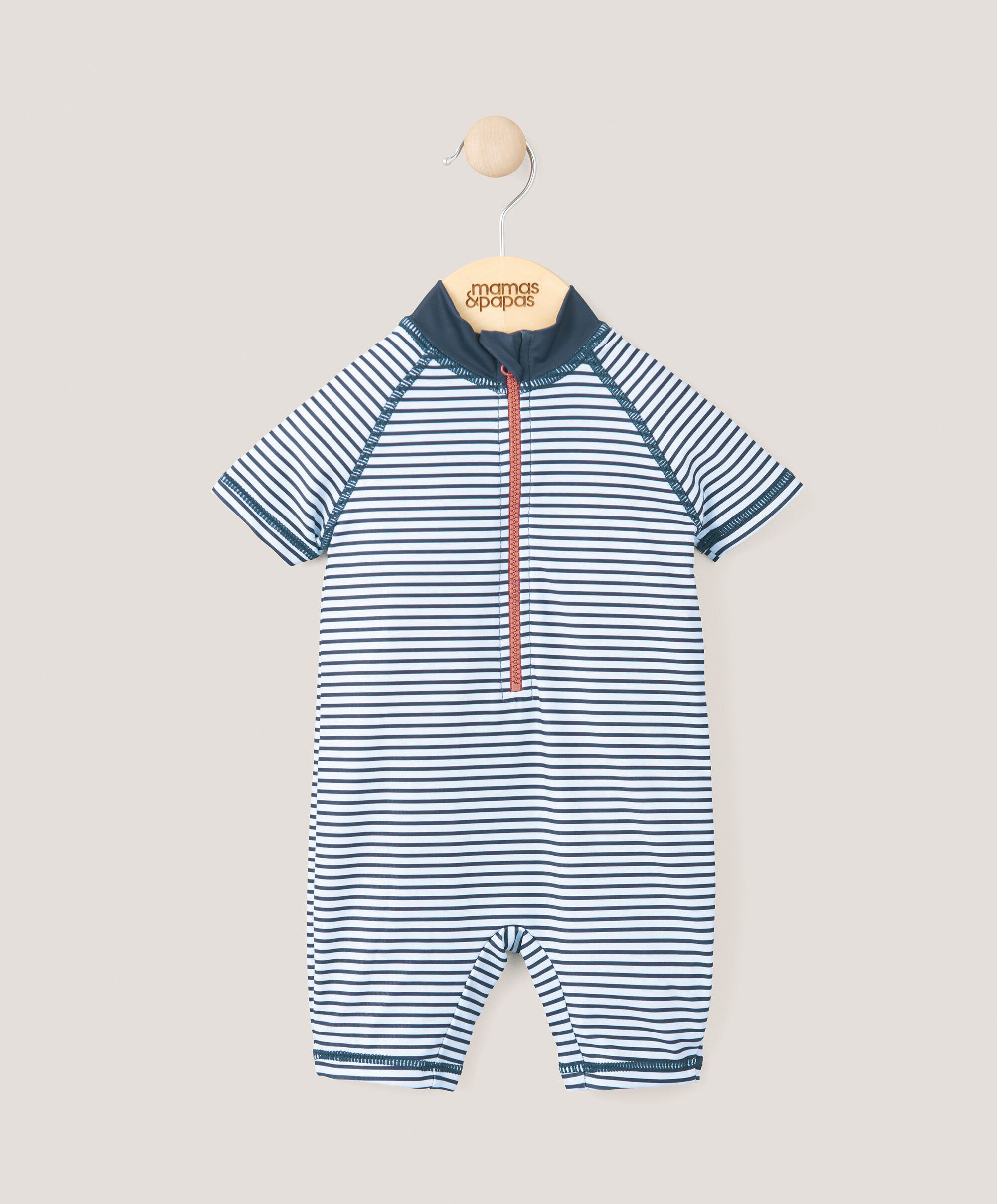 بدلة سباحة بنقشة خطوط