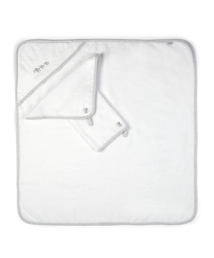 طقم مناشف بنقشة فيل - 3 قطع image number 2