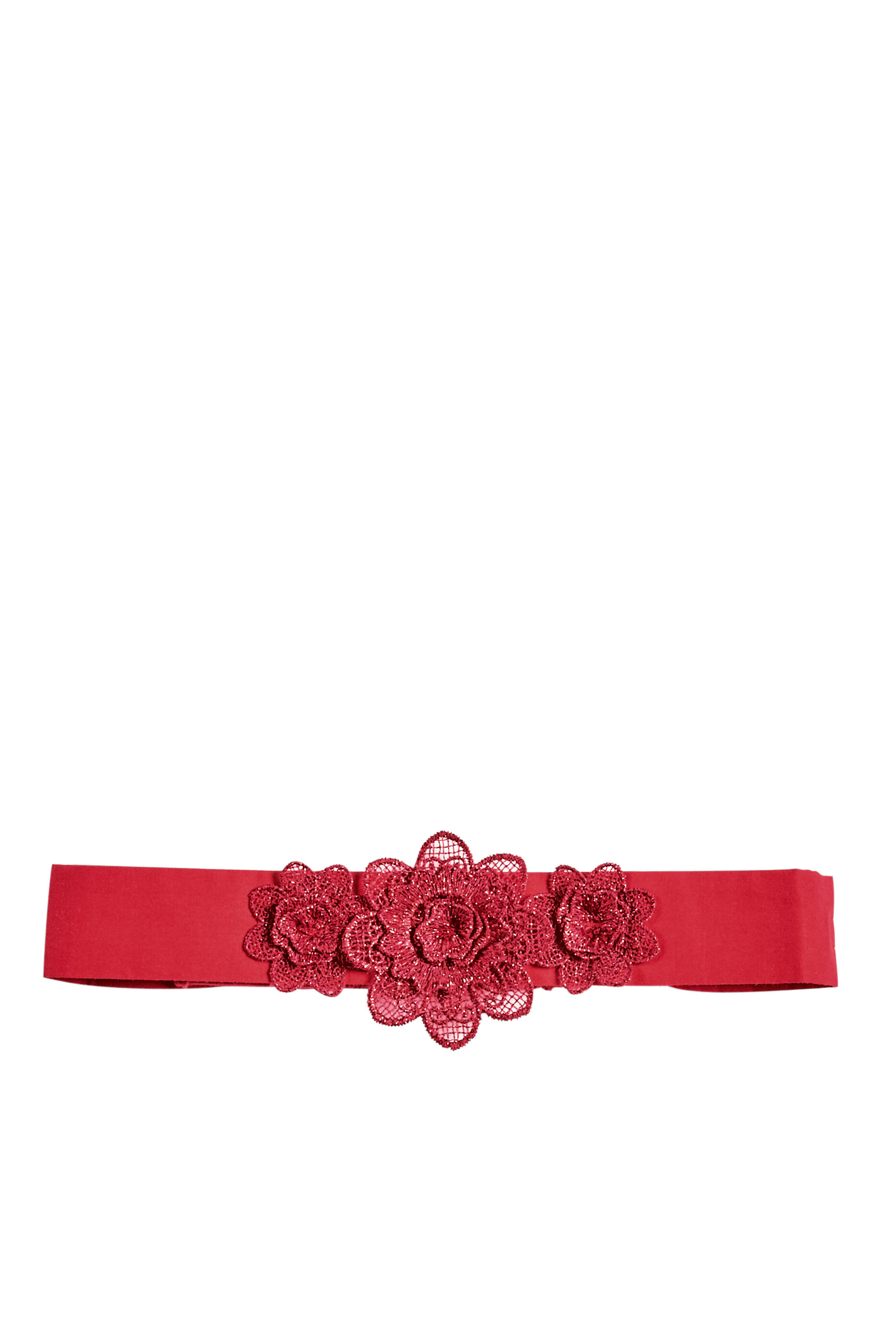 طوق رأس بنقشة زهور image number 1