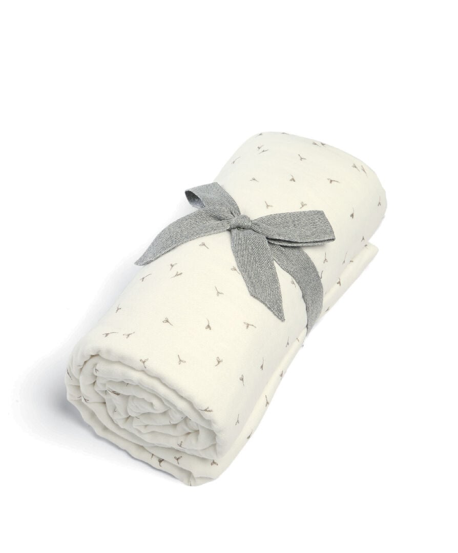 بطانية موسلين - نقشة بذور image number 1