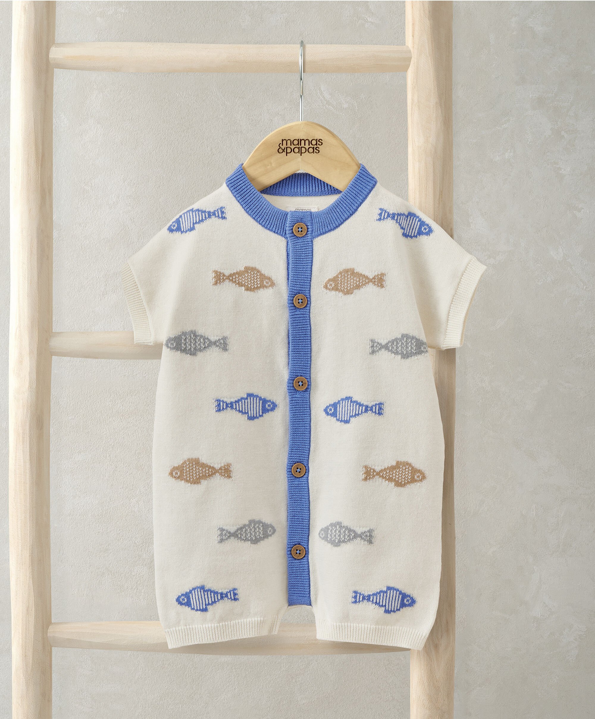 رومبر منسوج بلون كريمي image number 1