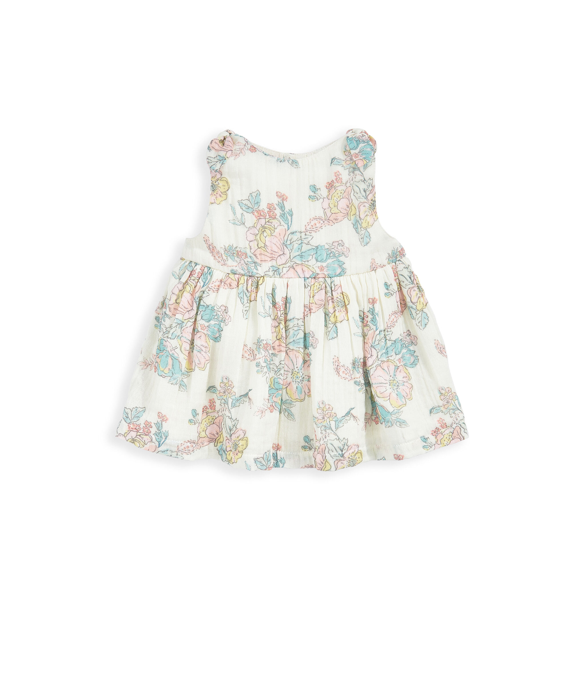 طقم تي شيرت وسروال تحتي بنقشة زهور - قطعتان image number 4