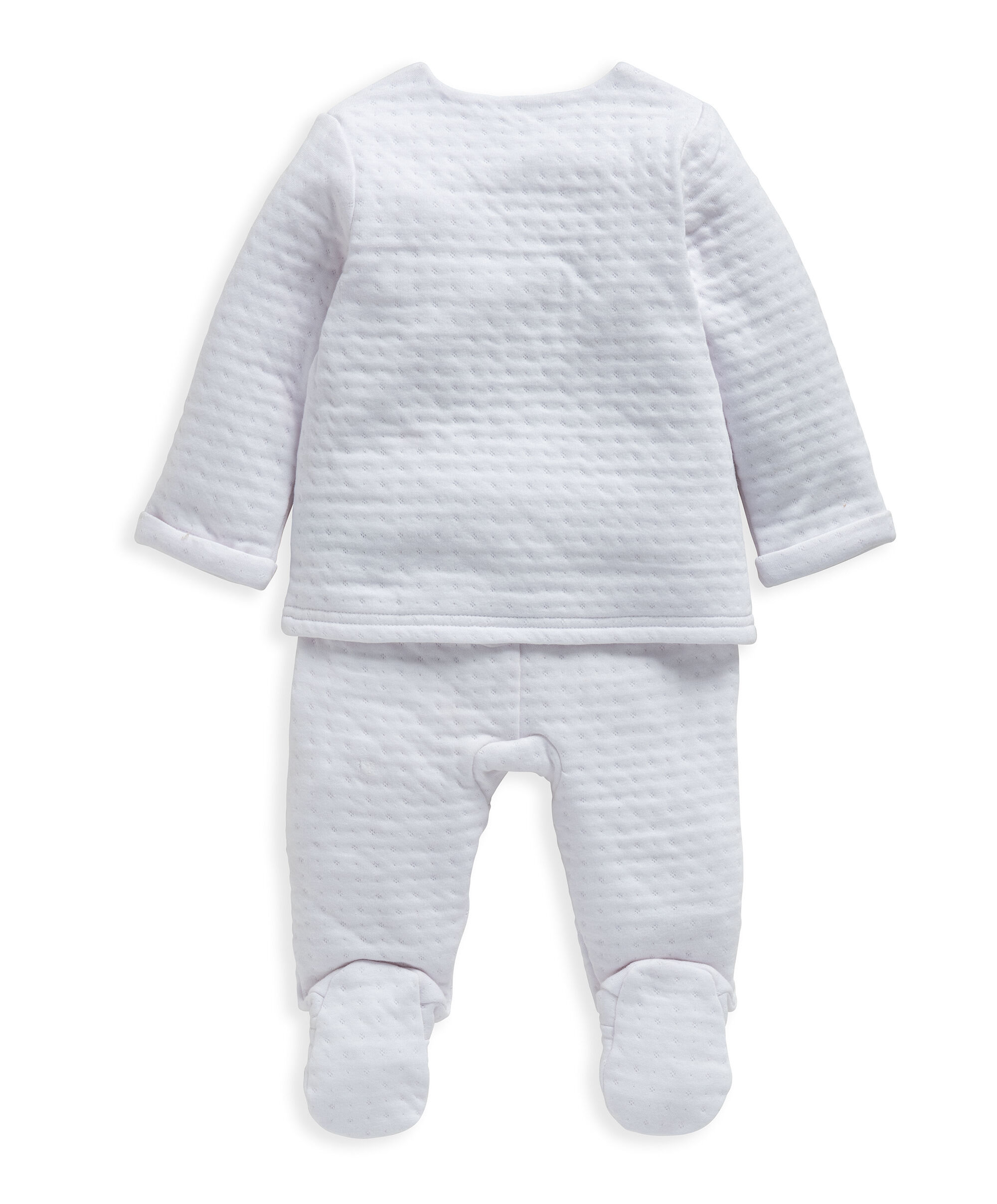 طقم جيرسيه بملمس بارز - قطعتان image number 2