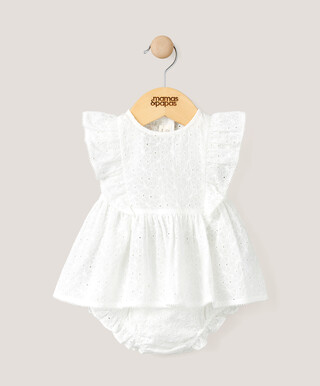 2PC FRILL TOP & BLOOMER