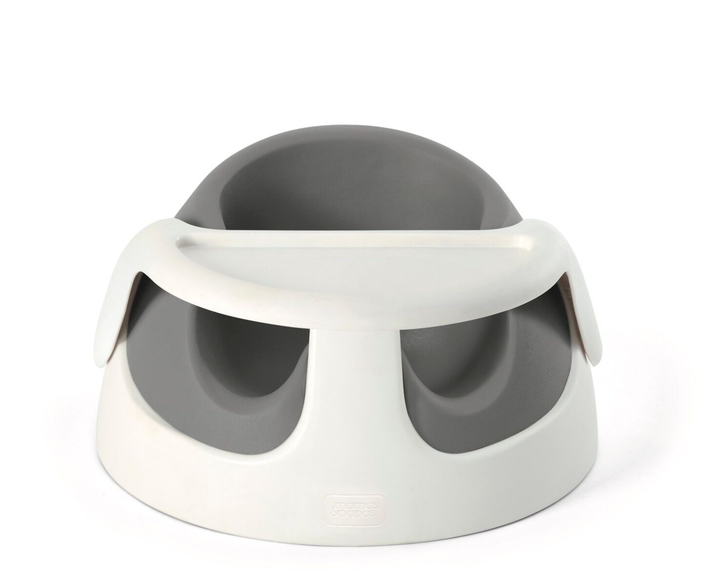 كرسي أطفال بيبي سناغ بصينية ألعاب - رمادي فاتح image number 2