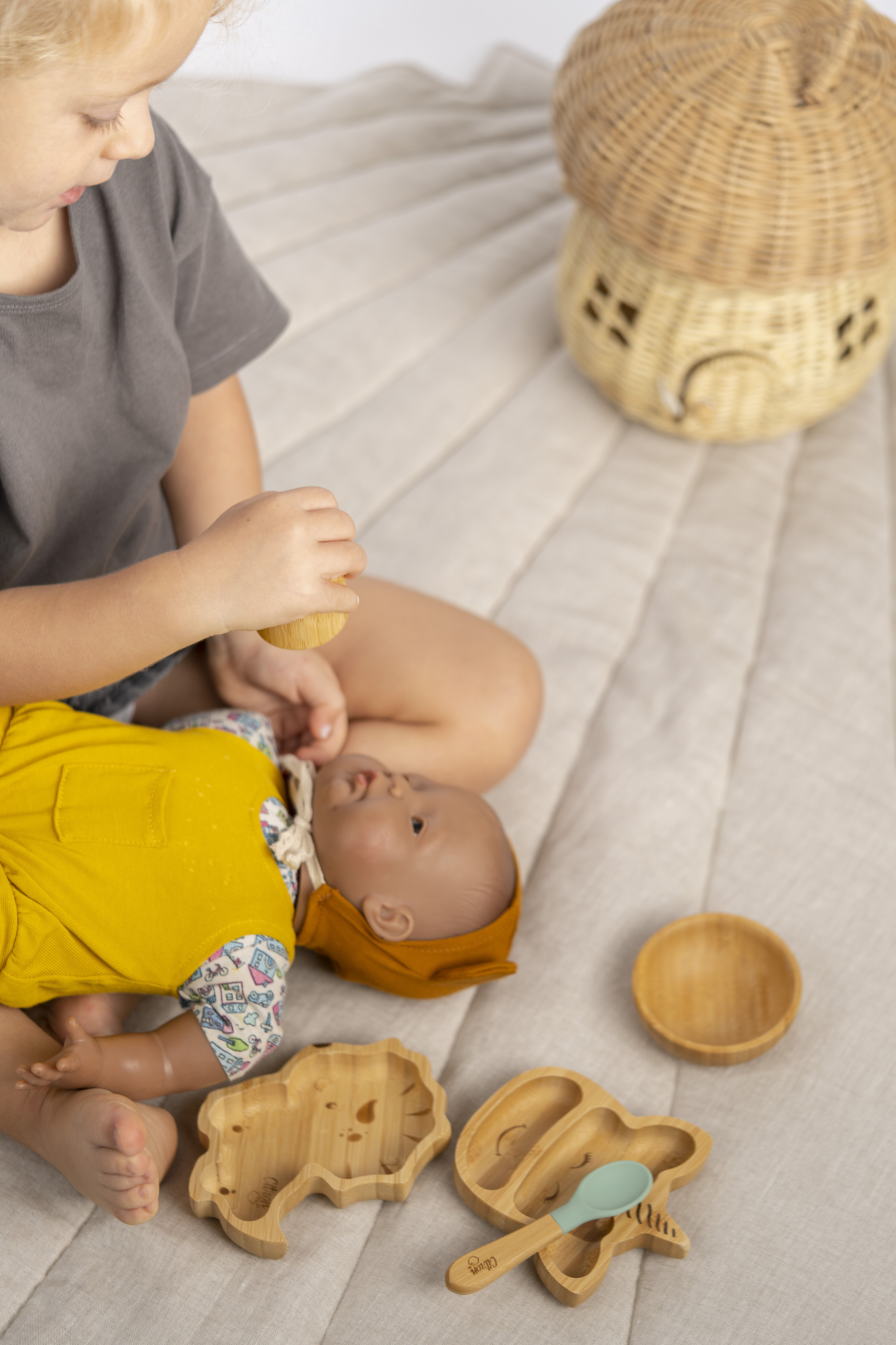 مجموعة ألعاب بامبو عضوي من سيترون - 5 قطع image number 6