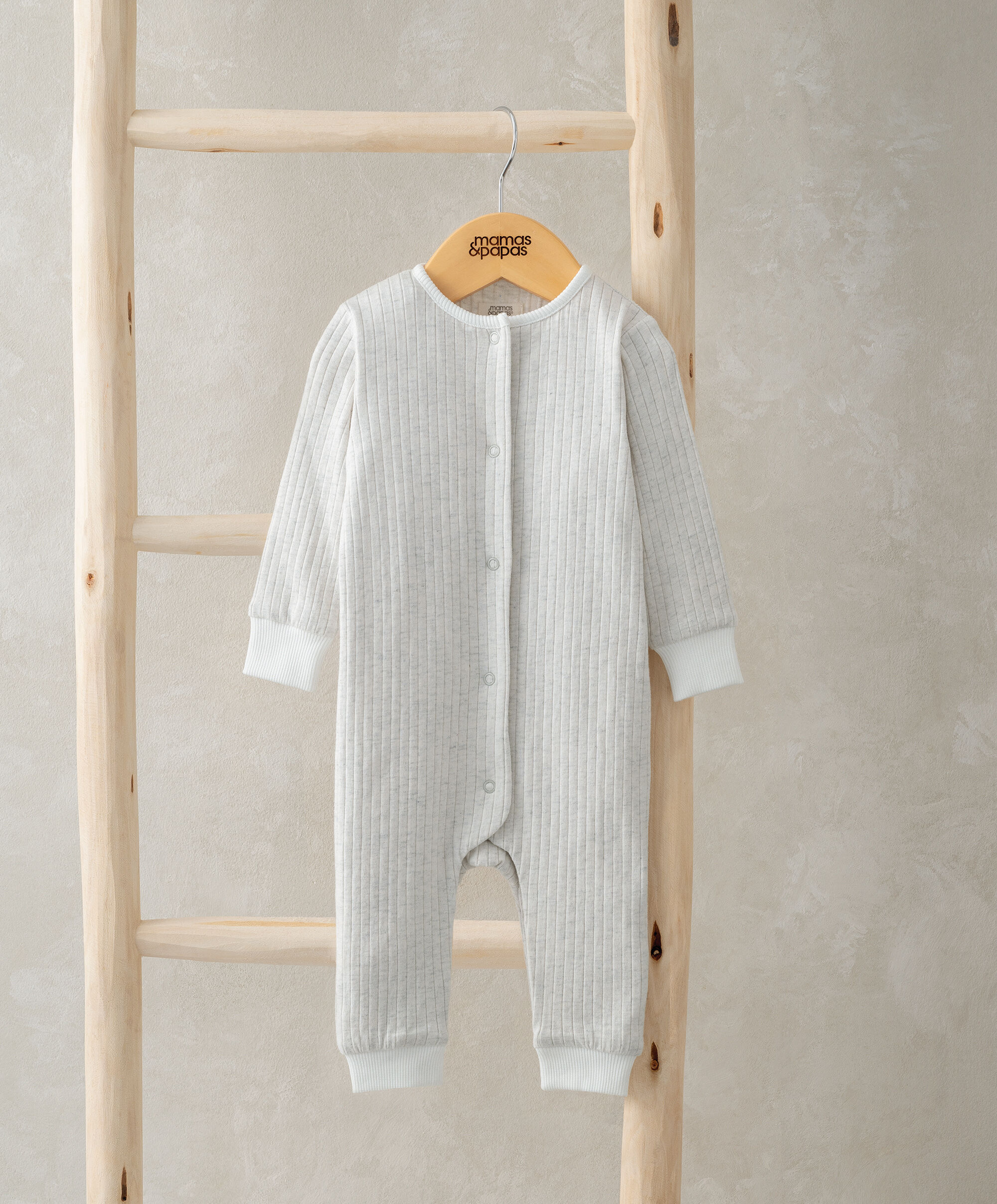 رومبر مضلع بأكمام طويلة - رمادي