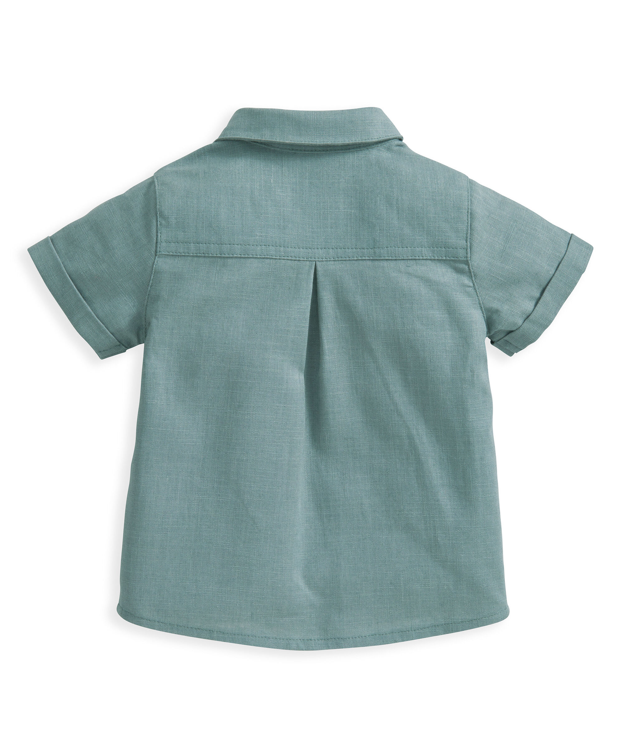 طقم قميص أخضر وربطة عنق فراشة بنقشة زهور image number 5