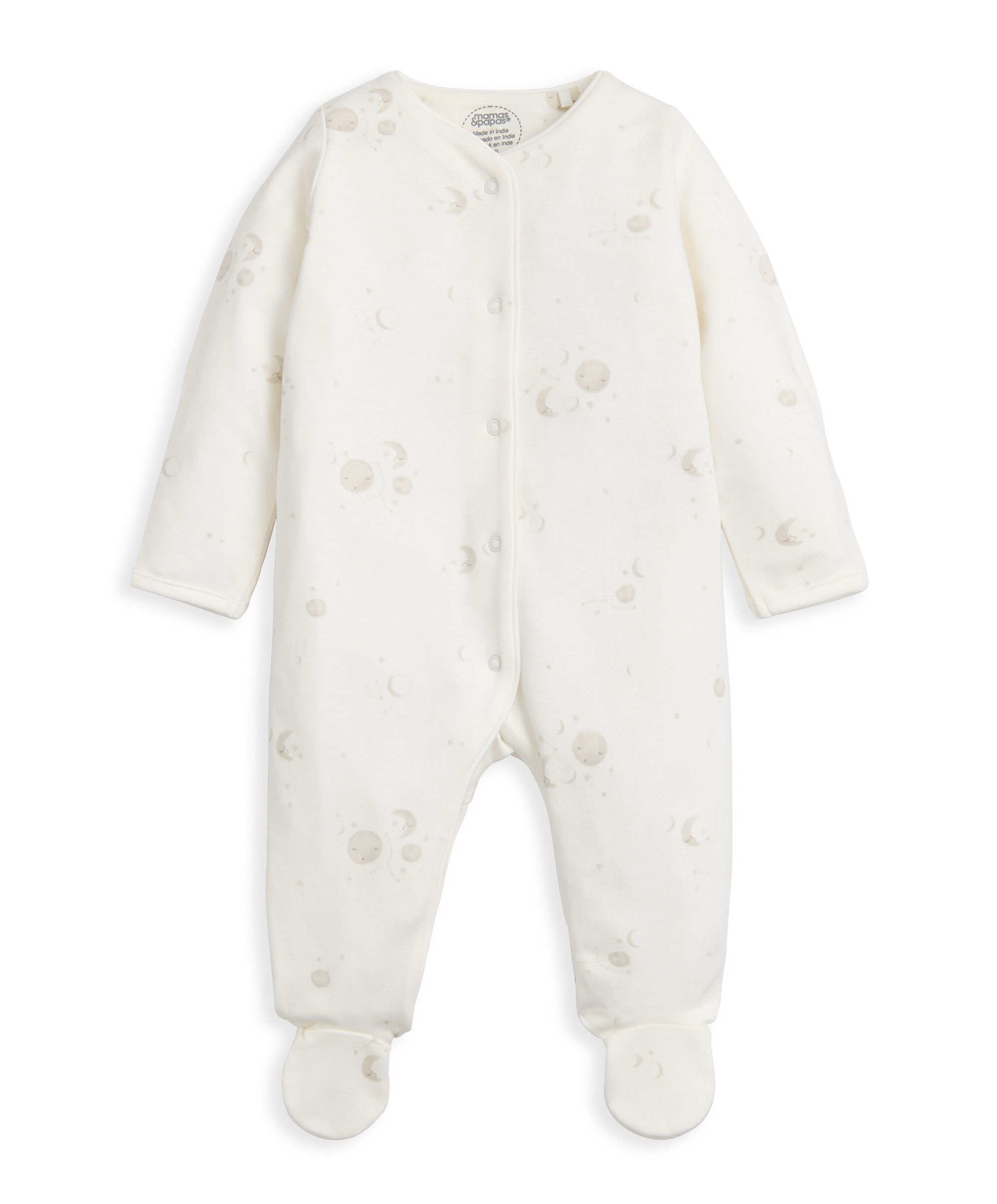 Celestial Newborn 5 Piece Set - Sleepsuits, Bodysuits & Bib image number 3