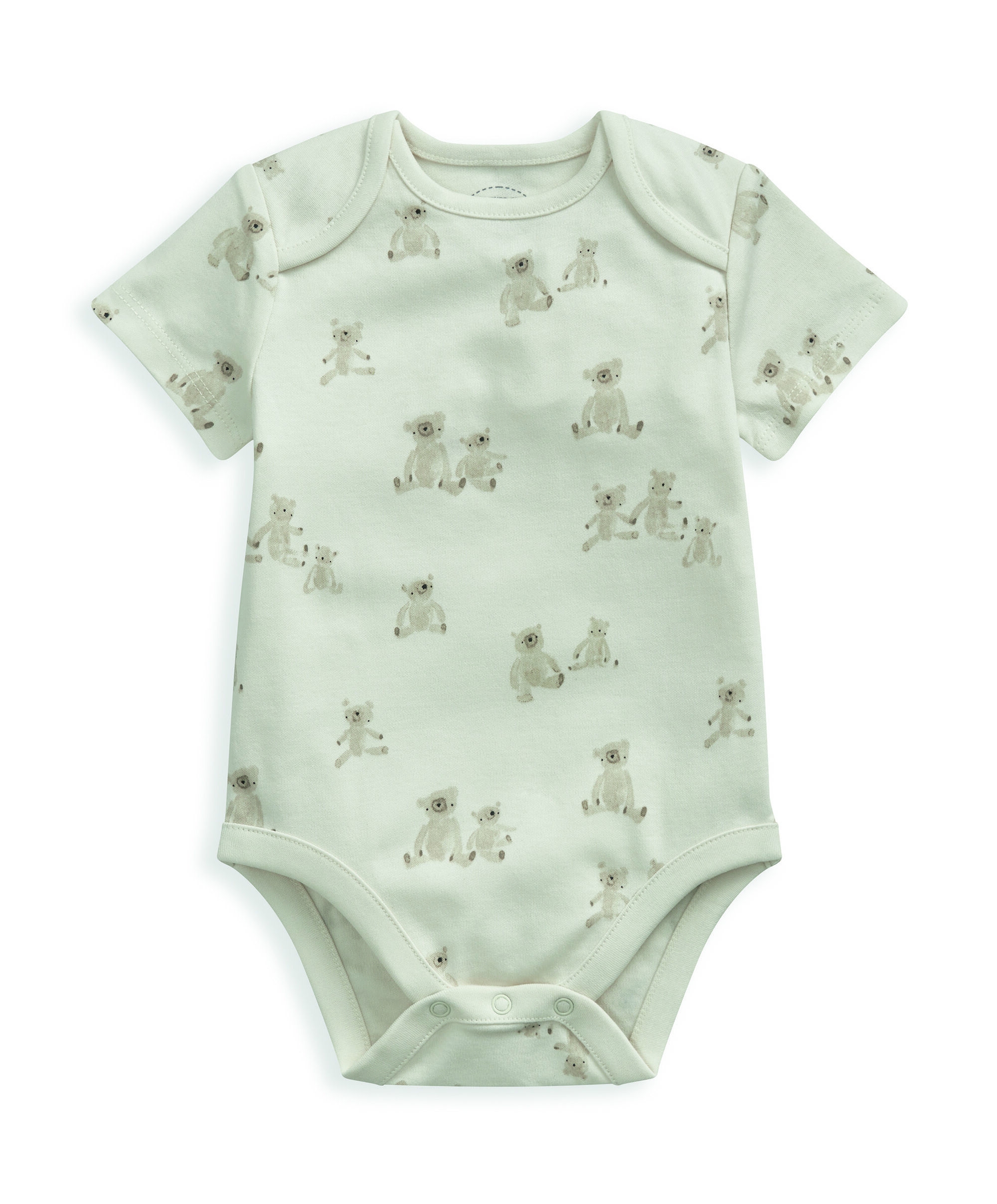 طقم ملابس بتصميم دب لحديثي الولادة - 4 قطع image number 5