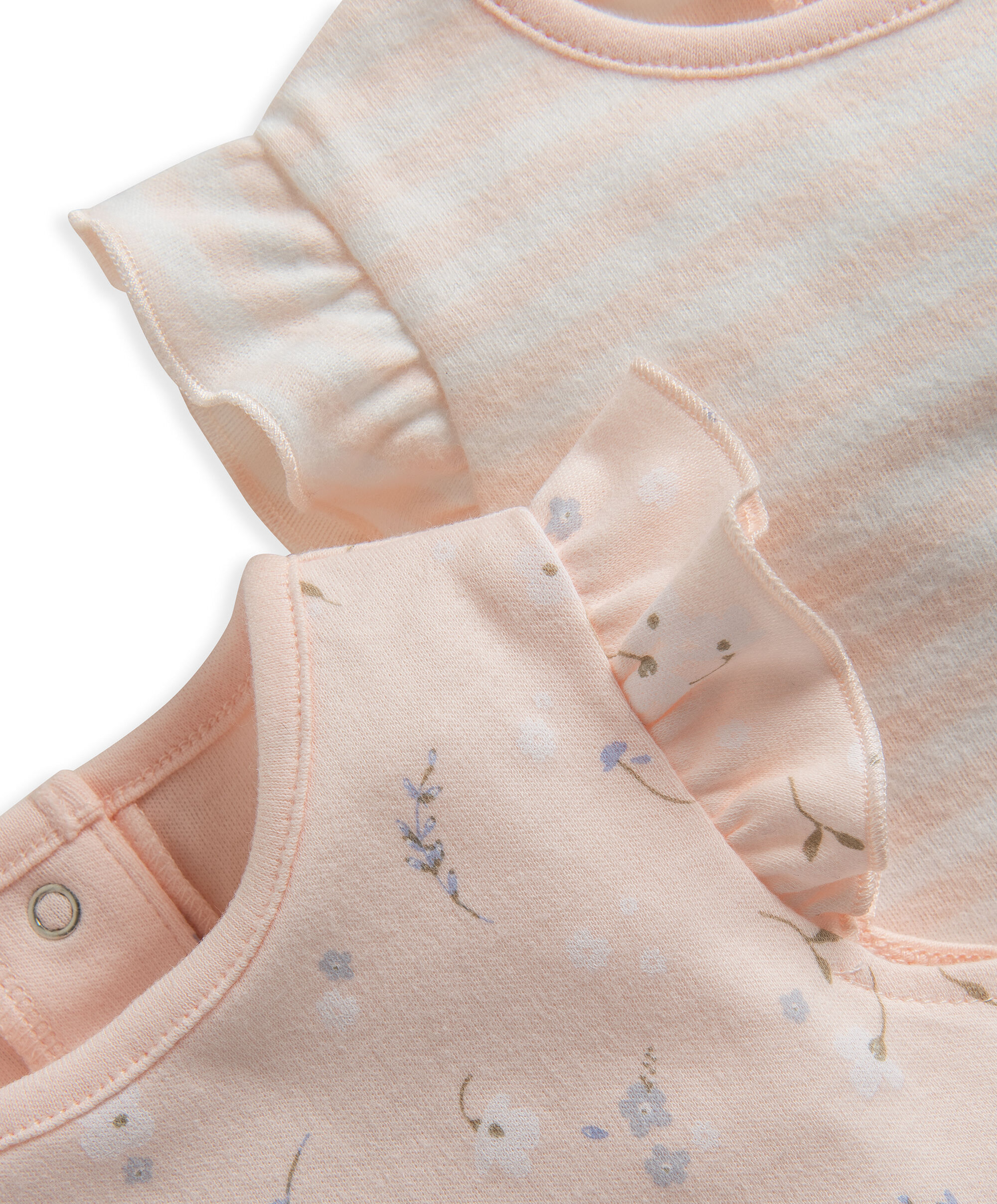 طقم رومبر بنقشة زهور - قطعتان image number 2