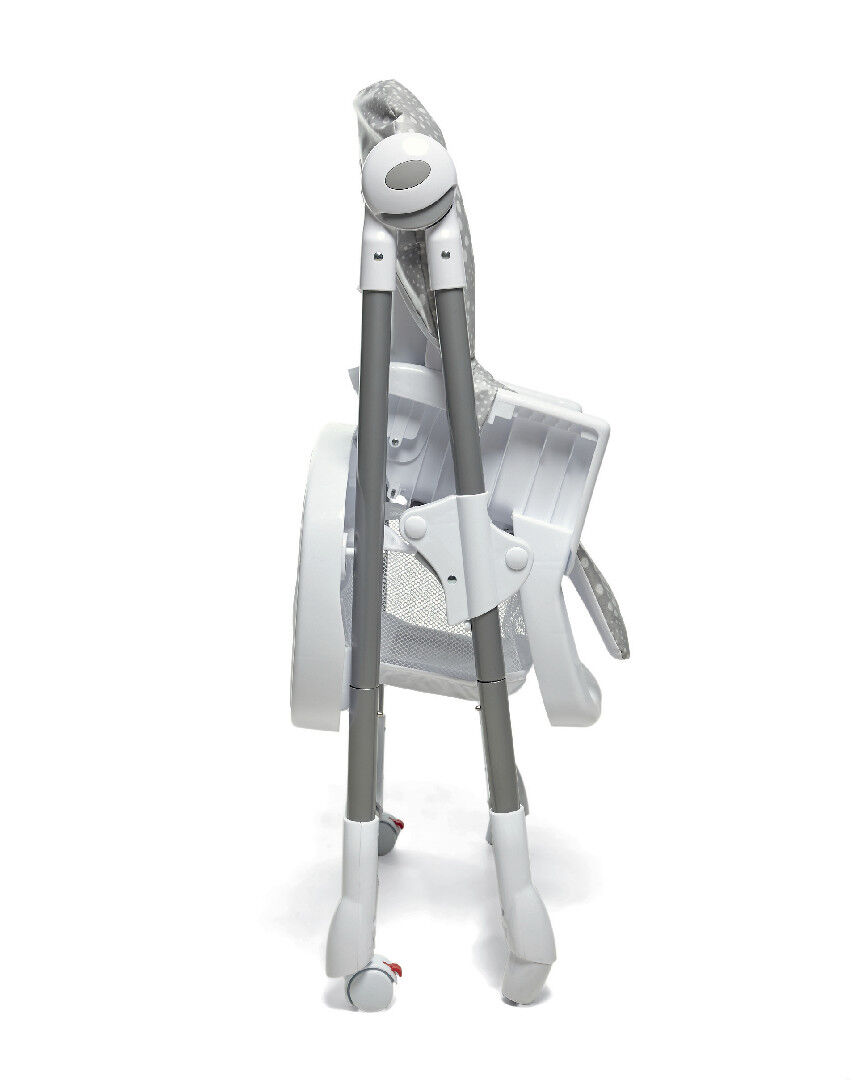 كرسي مرتفع سناكس - رمادي منقط image number 2