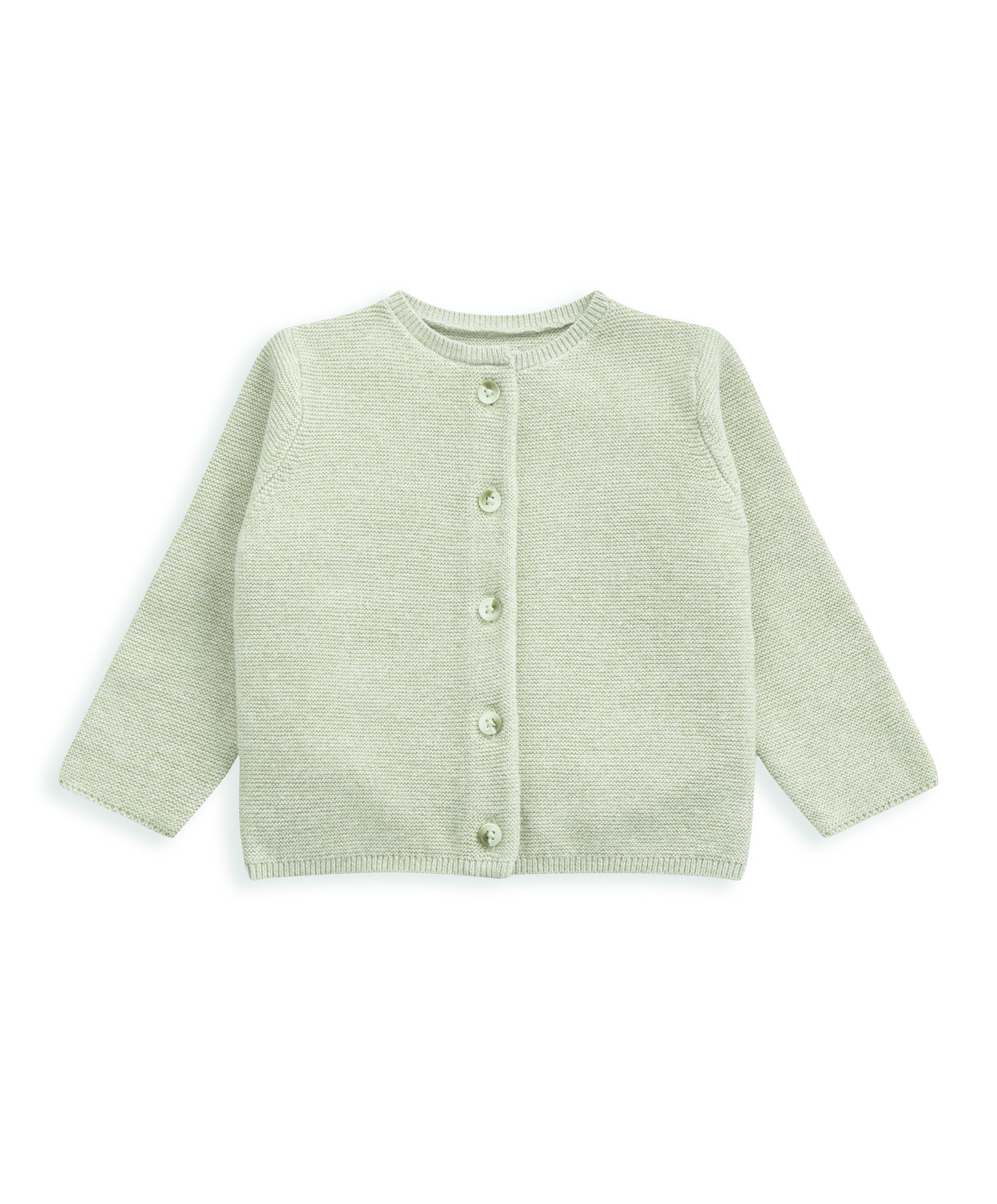 كارديغان منسوج - بيج image number 2