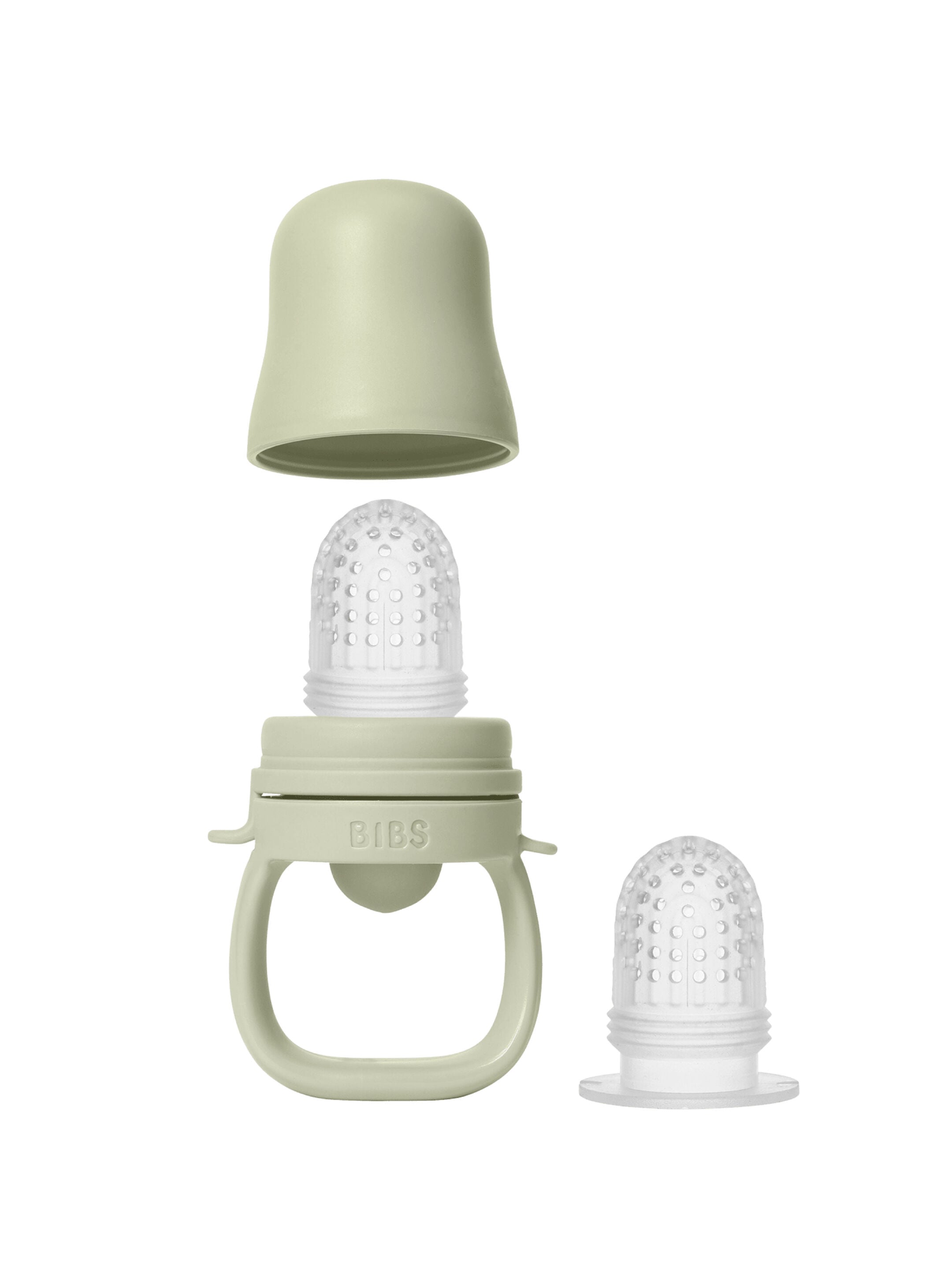 BIBS Baby Feeder with 2 Nipples Sage