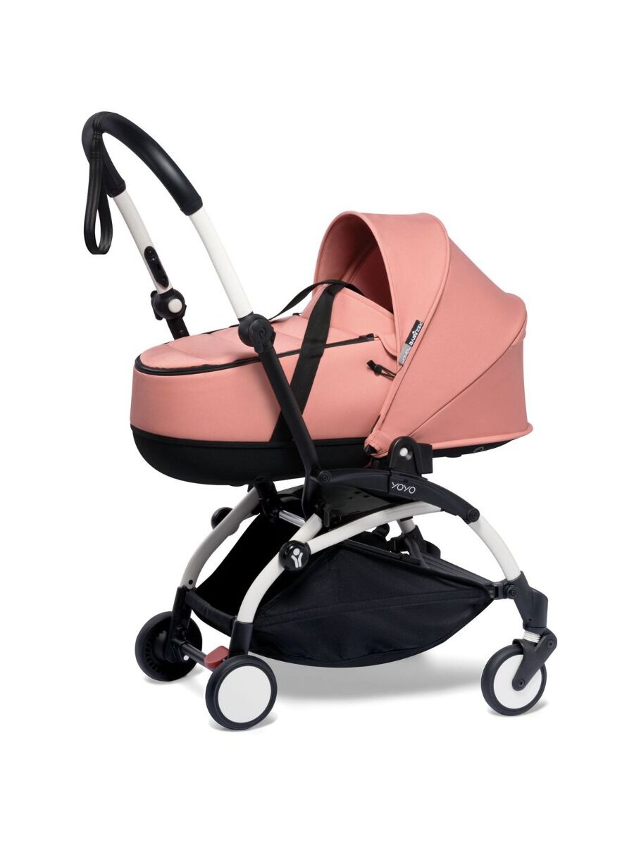 مهد محمول خفيف يويو - وردي image number 7