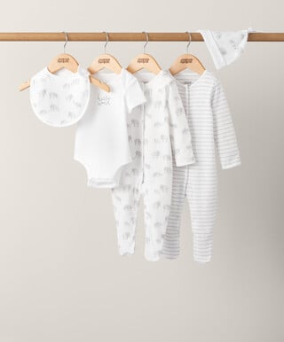 طقم بنقشة فيل - 5 قطع طقم بنقشة فيل - 5 قطع