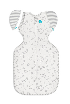 كيس نوم سوادل أب للم  كريمي من لوف تو دريم - مقاس 6–9 أشهر كيس نوم سوادل أب للم  كريمي من لوف تو دريم - مقاس 6–9 أشهر