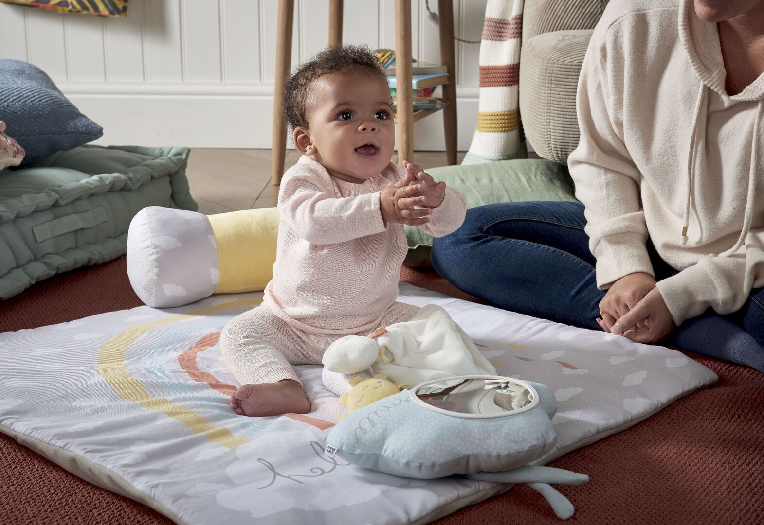 مجموعة مفرش لعب هابي كلاود image number 4