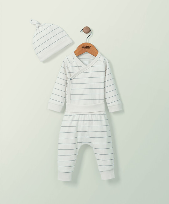 طقم مخطط - 3 قطع طقم مخطط - 3 قطع image number 1