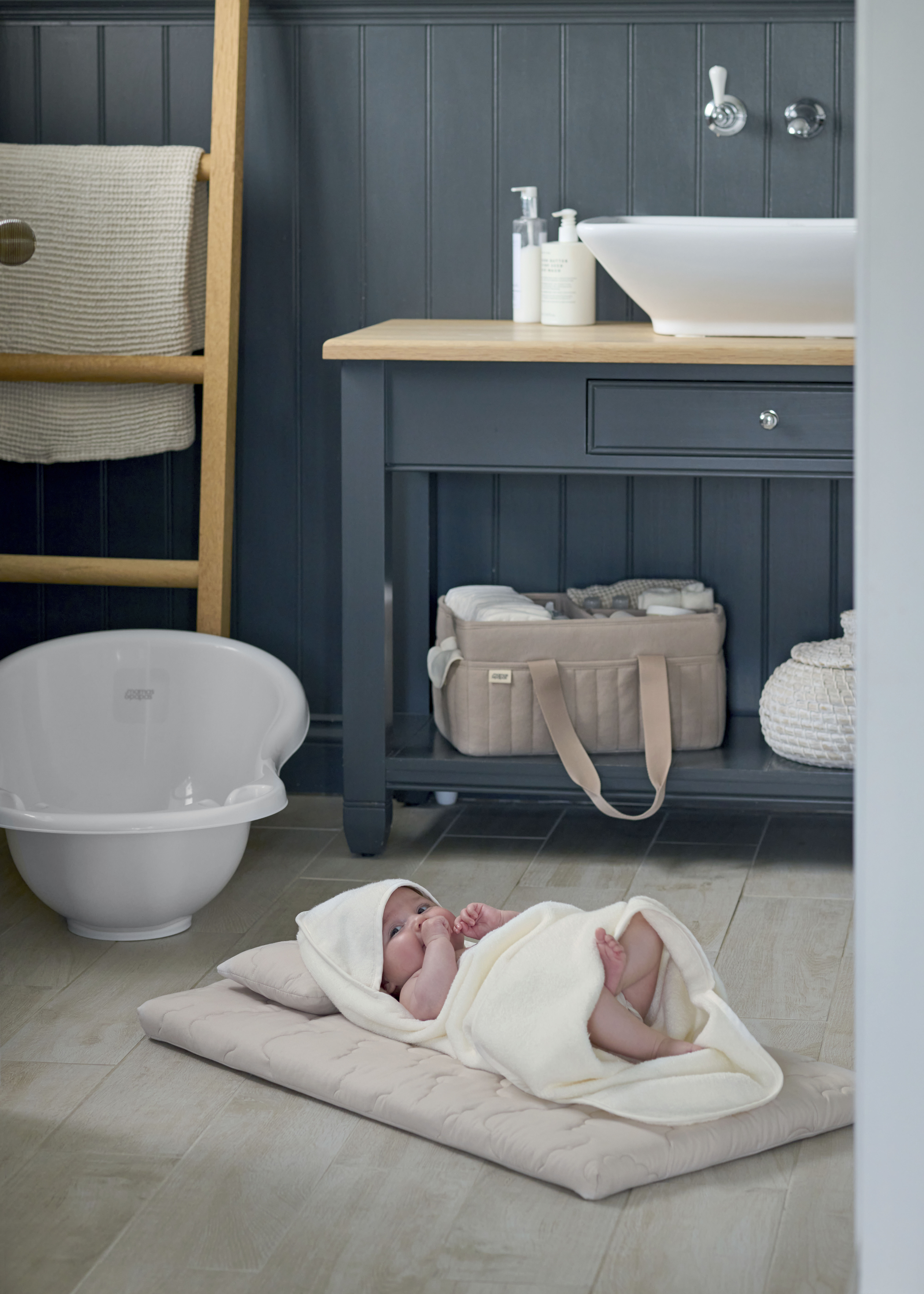 سلة حفاضات - كشمير منسوج image number 4