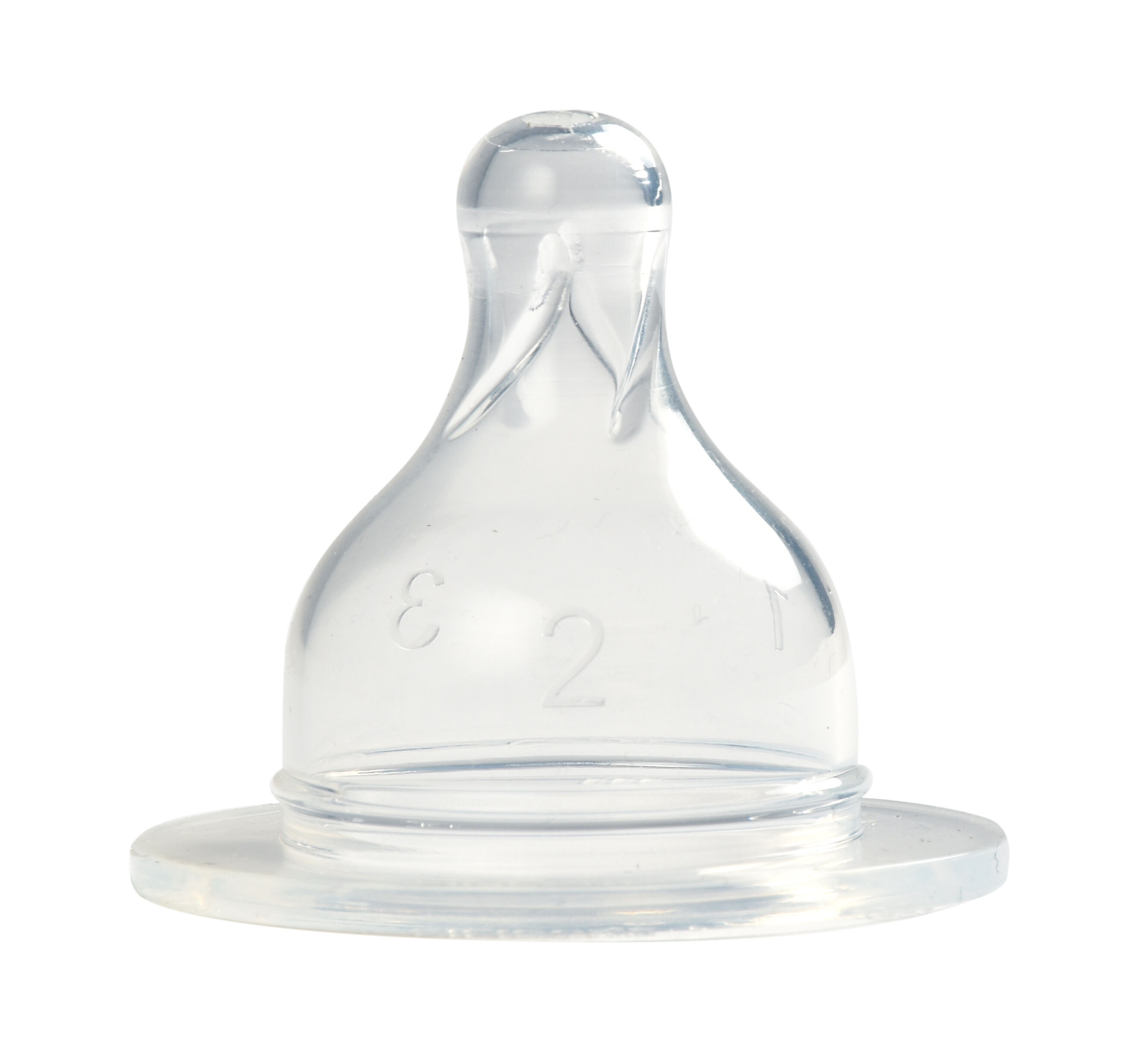 طقم حلمات بمستويات تدفق متنوعة للأطفال من 6 حتى 12 شهرًا من بيبا - قطعتان