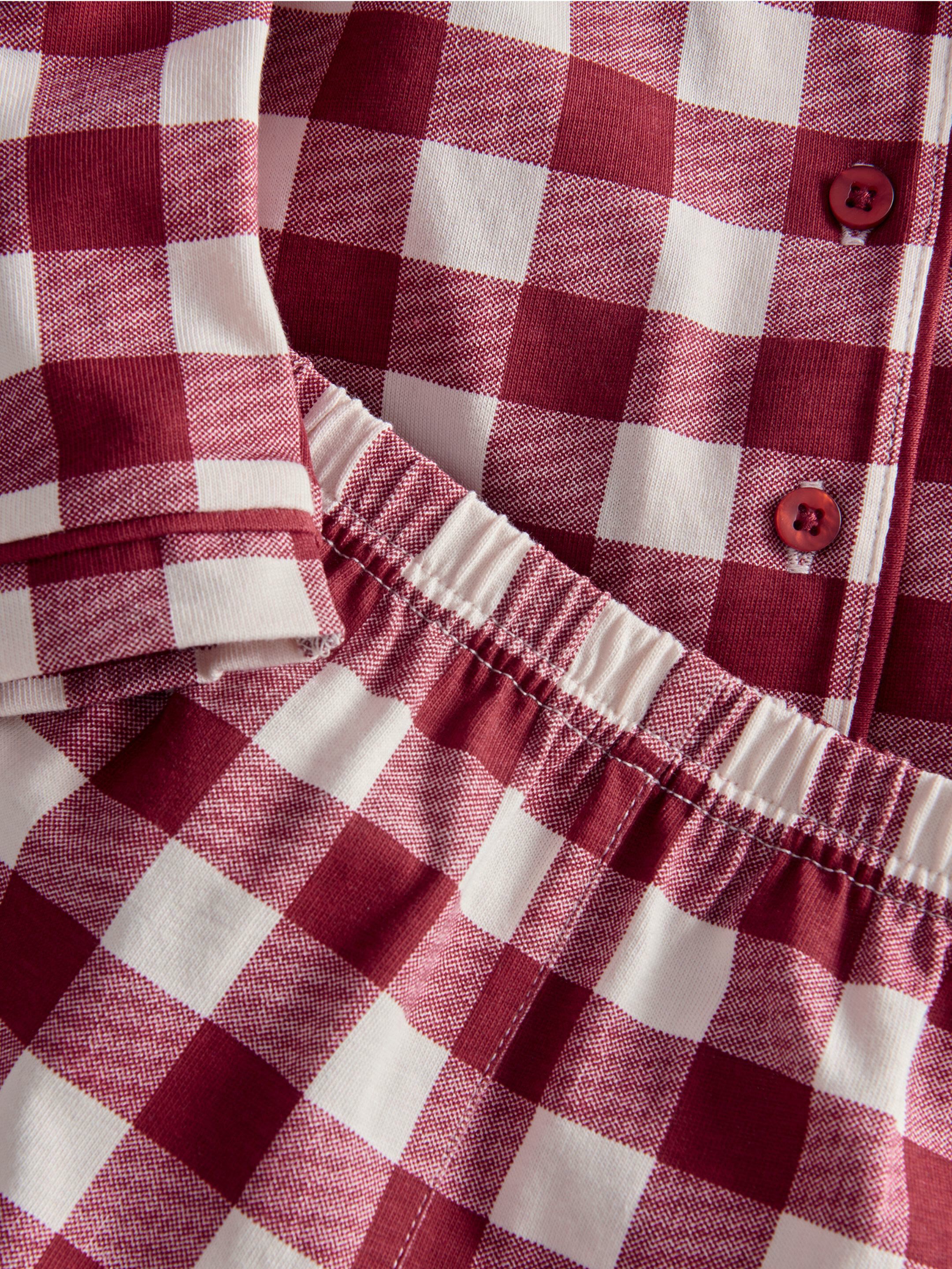 Large Gingham Check Pyjamas image number 5