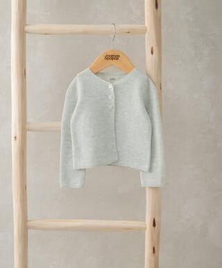 كارديغان منسوج - رمادي كارديغان منسوج - رمادي