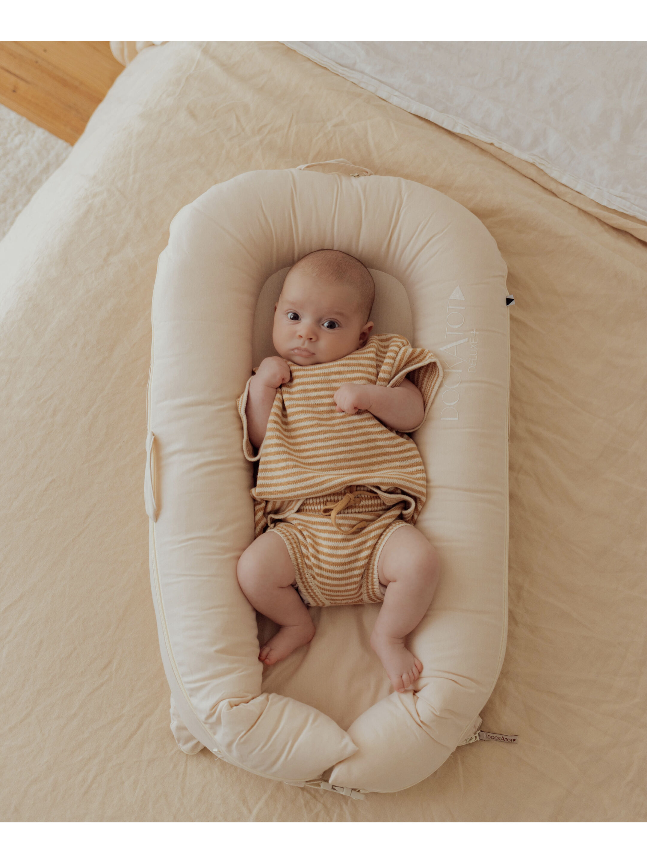 مهد ديلوكس+ لحديثي الولادة من دوك ايه توت - بيج شامبراي image number 3