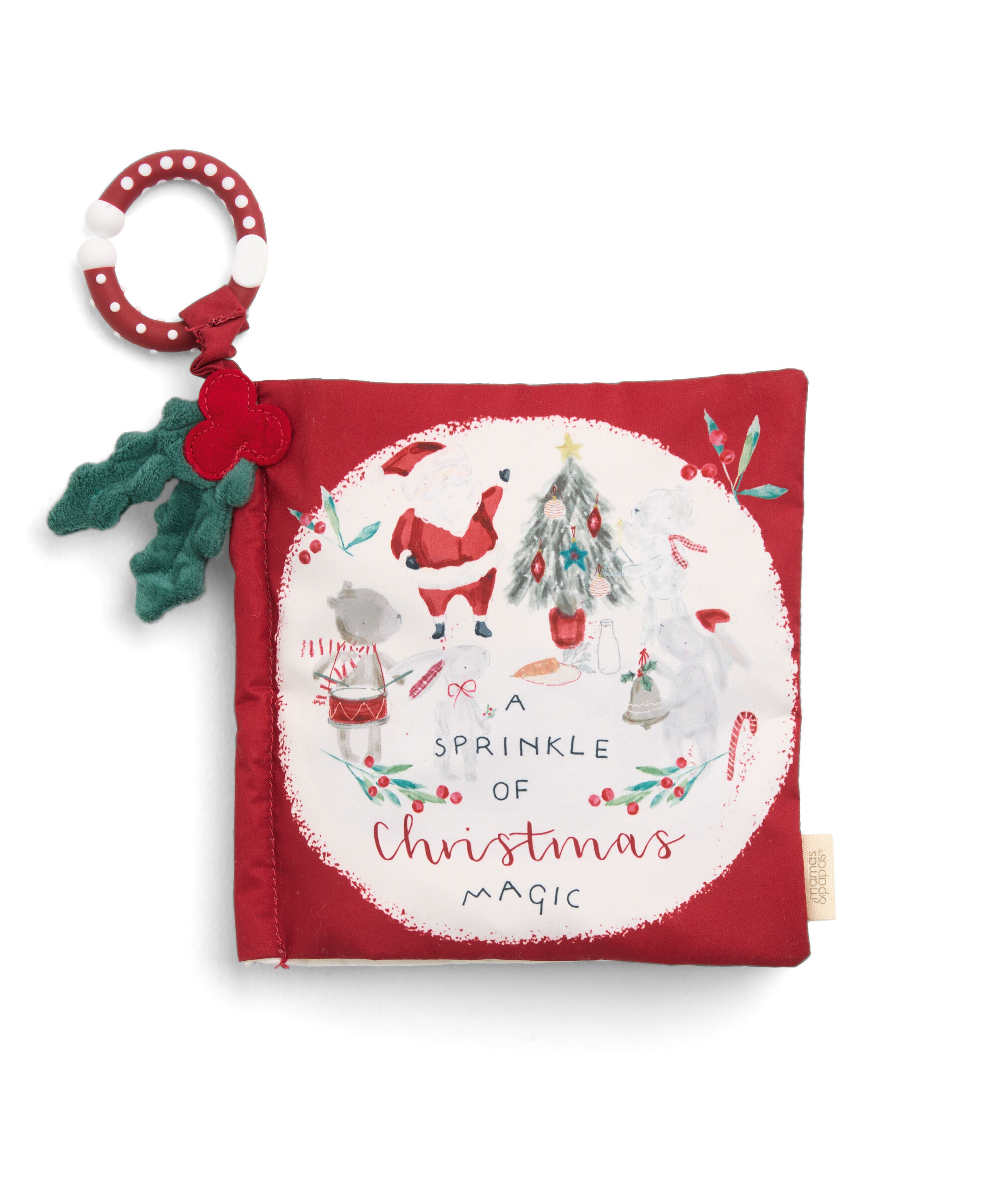 كتاب أنشطة أحمر بنقشة "سبرينكل اوف كريسماس" image number 2