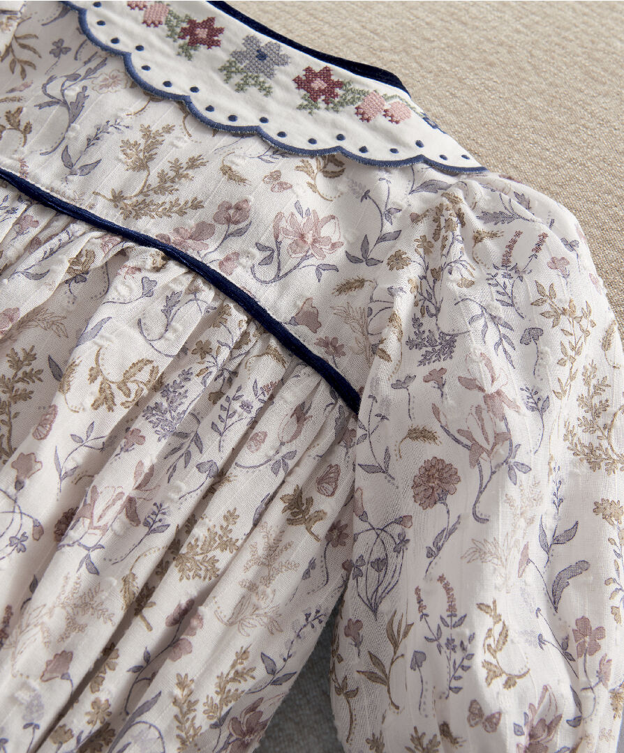 2Pc Shortie Romper & Tights image number 4