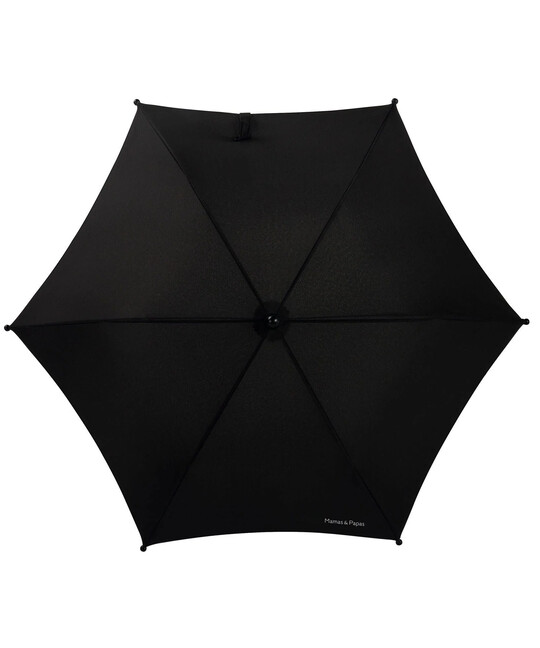 مظلة شمسية لعربة الأطفال - أسود image number 1
