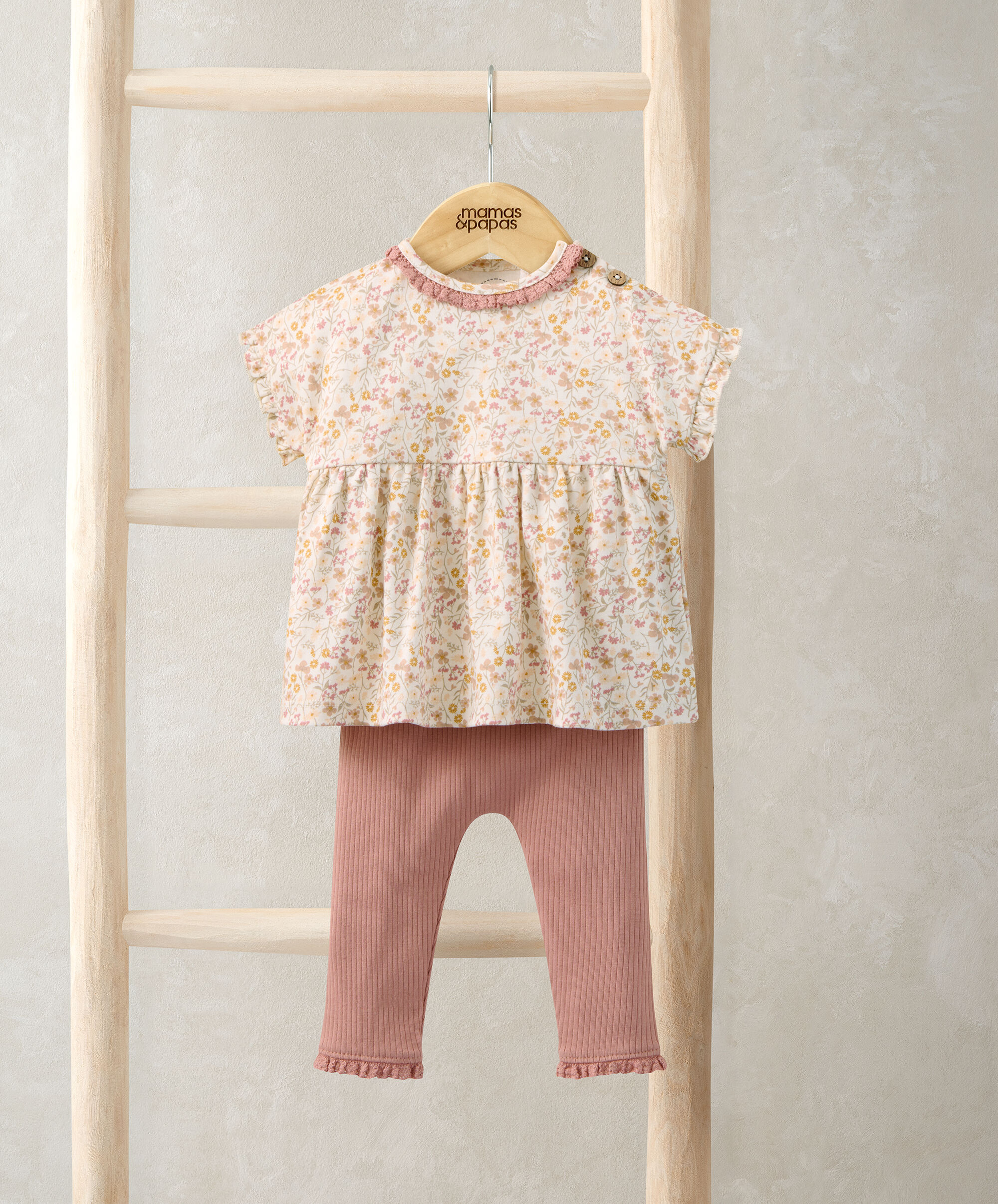 طقم تيشيرت ديتشي ولغينغز، قطعتين image number 1