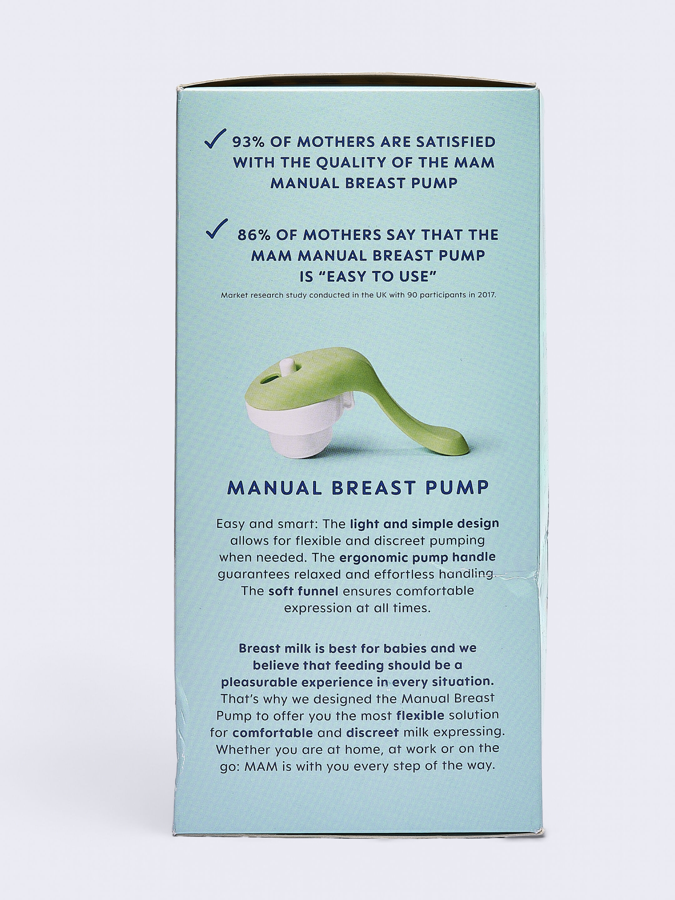 مضخة حليب يدوية مام بيبي من عمر 0 ​​أشهر فما فوق | أخضر - عبوة من قطعة واحدة image number 8