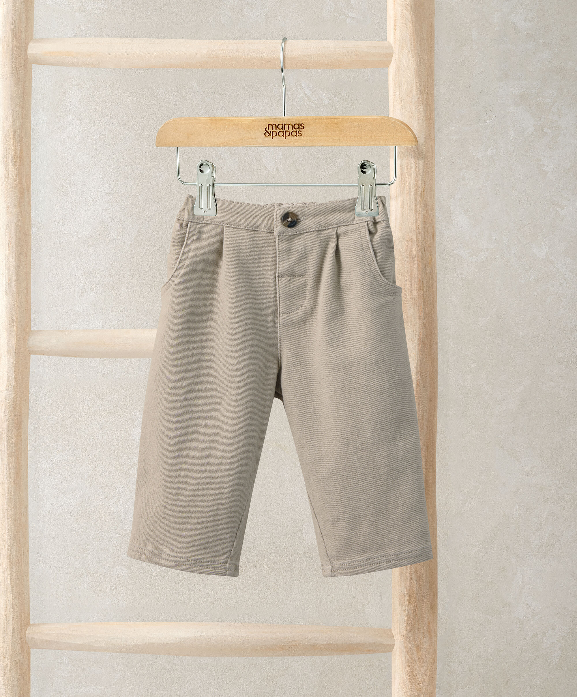 بنطال سمارت باللون ساند image number 1