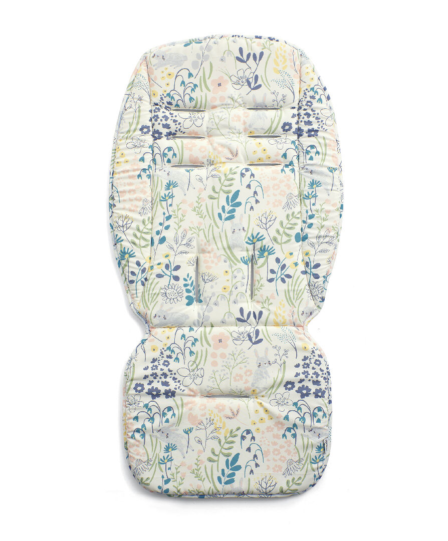 بطانة ميموري فوم المزينة بنقشة ورود image number 1