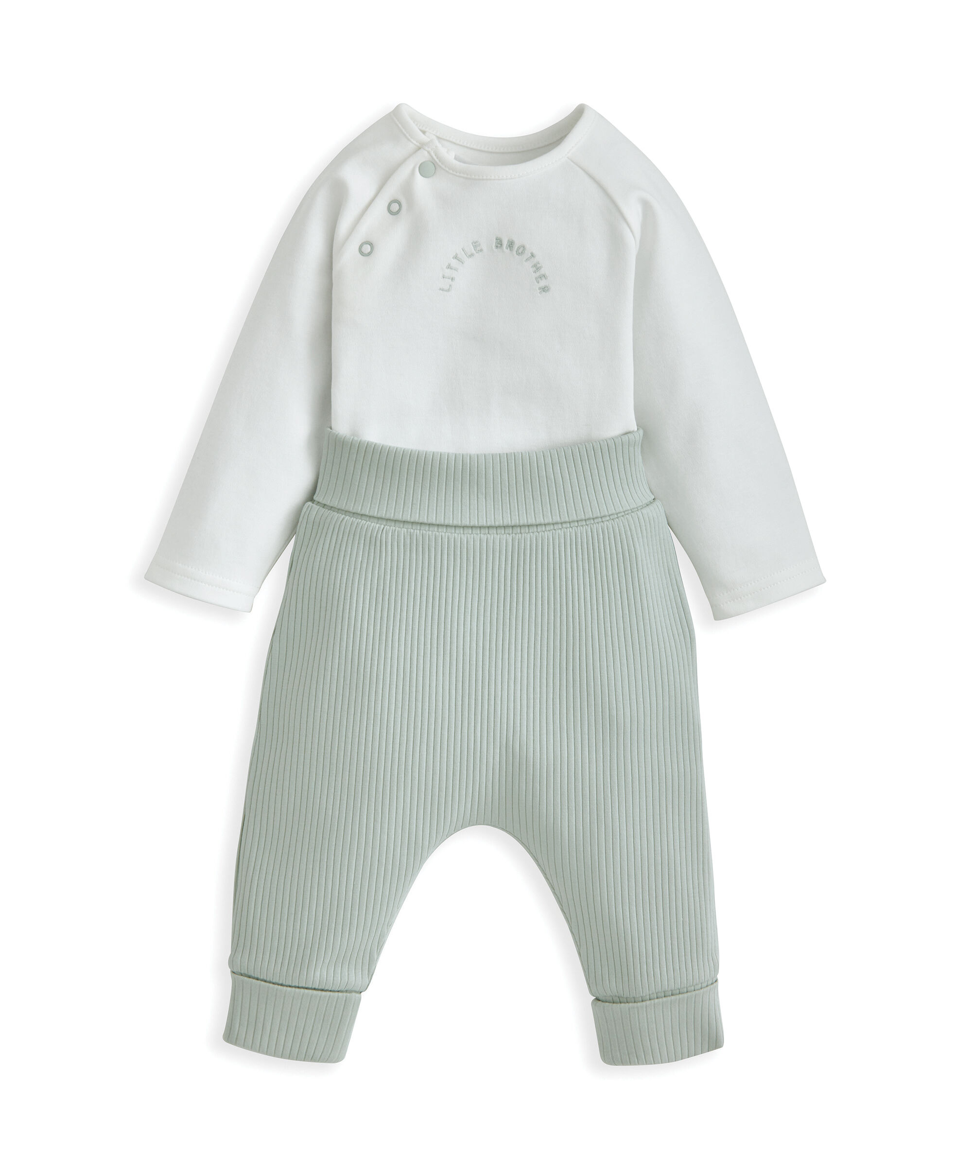 طقم بتطريز عبارة Little Star -&rlm; قطعتان image number 2